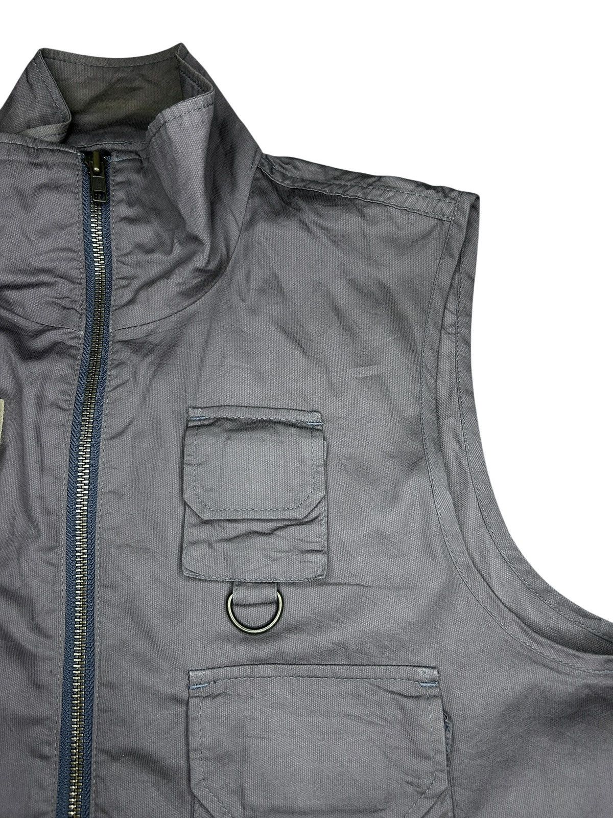 Beauty Beast 90s Cargo Vest with Fur Patch Size US L / EU 52-54 / 3 - 8 Thumbnail