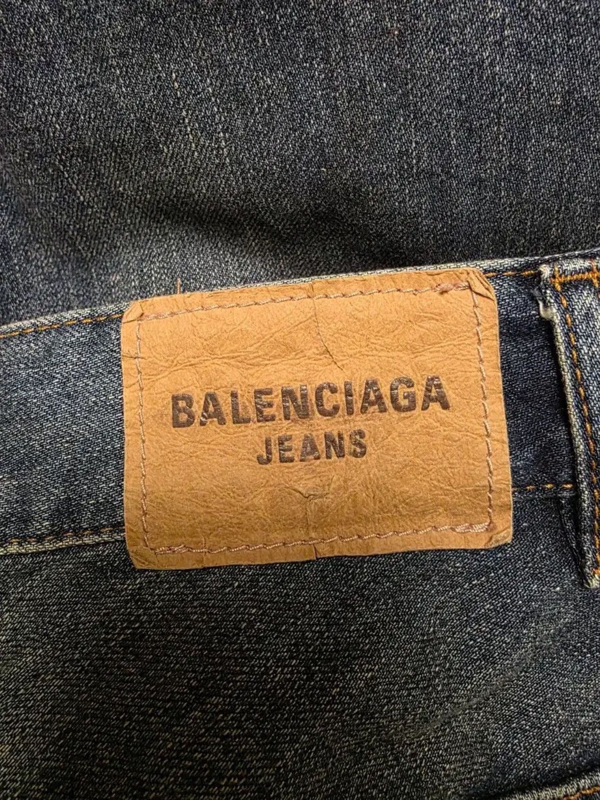 Balenciaga Balenciaga Double Knee Denim Pants Size US 30 / EU 46 - 6 Thumbnail