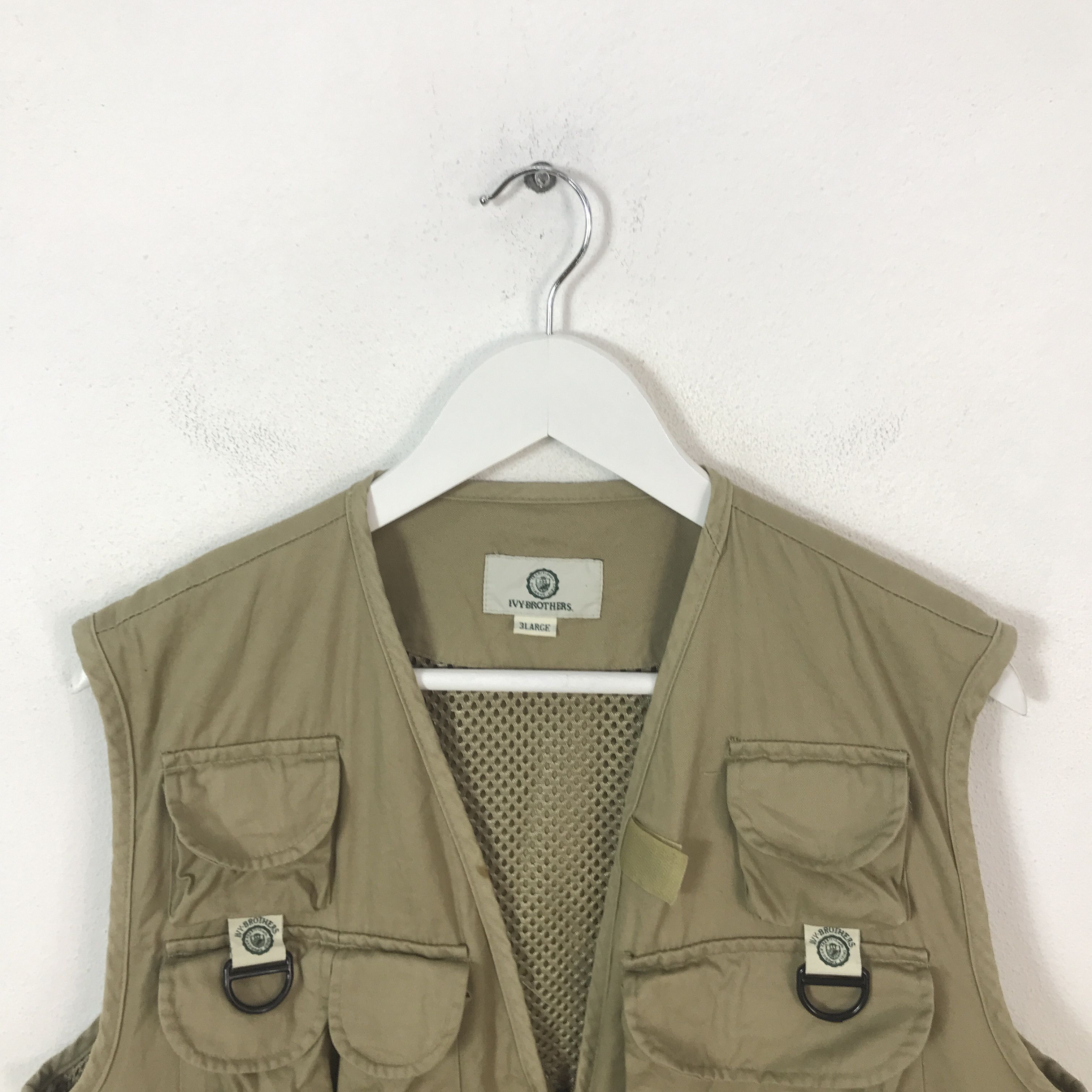 Japanese Brand Vtg ivy brothers Tactical Vest jacket K64B16 Size US L / EU 52-54 / 3 - 2 Thumbnail