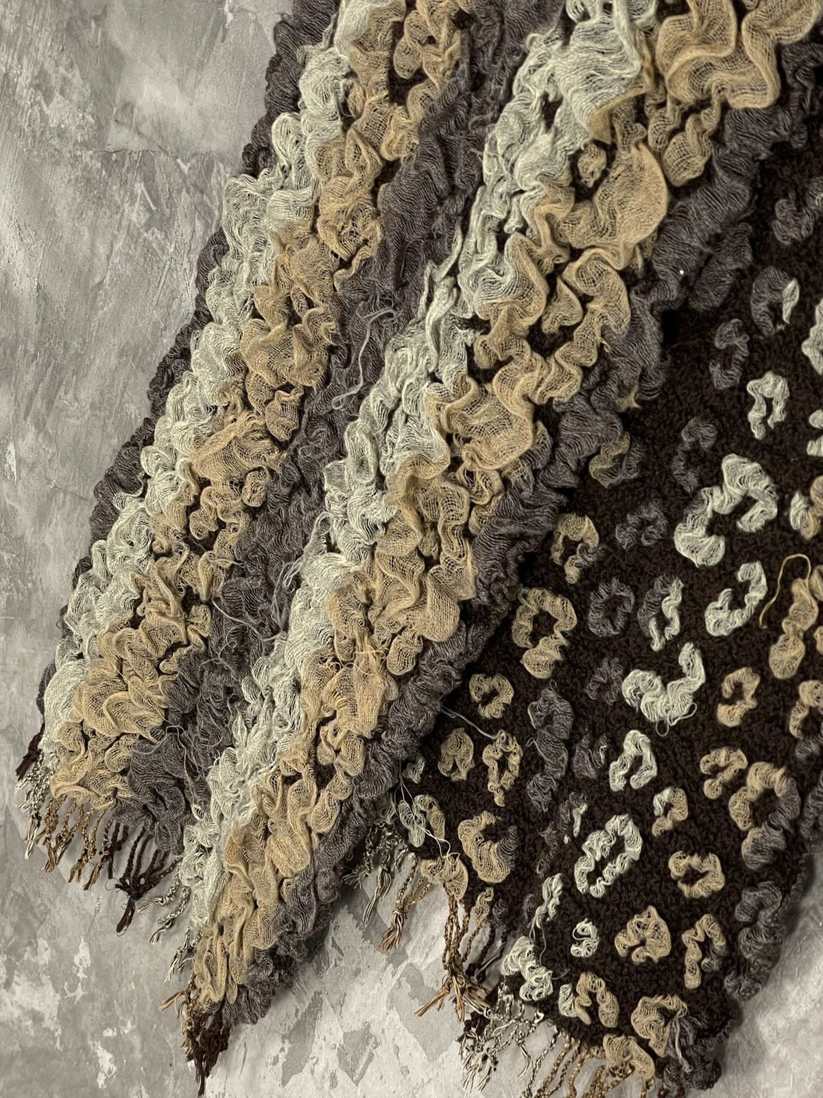 Japanese Brand Vintage Japanese Monair Mesh Y2K Archive Scarf Size ONE SIZE - 7 Thumbnail