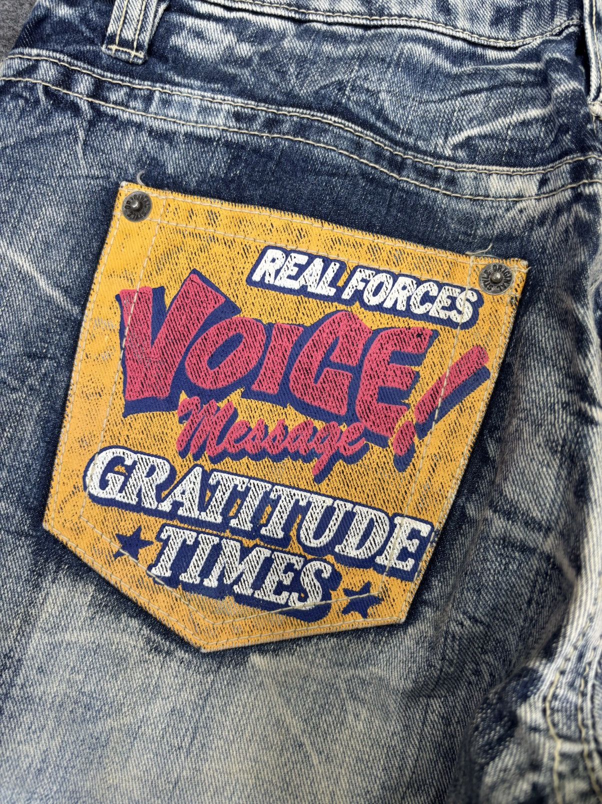Seditionaries Very Rare Balism Crazy Wash Distressed Denim F696 Size US 32 / EU 48 - 16 Thumbnail