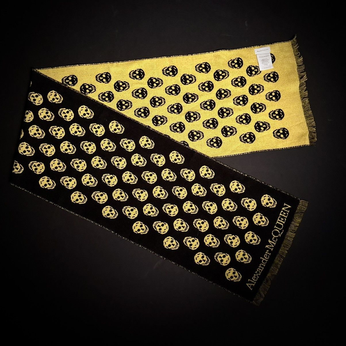 Alexander McQueen Skull scarf Size ONE SIZE - 1 Thumbnail