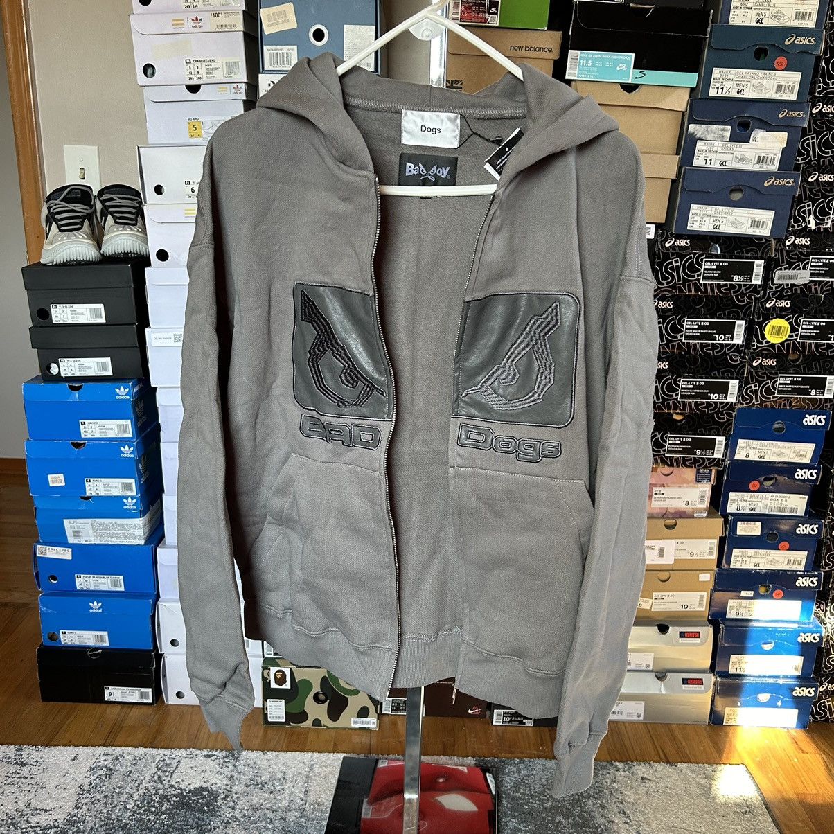 Hypebeast × Japanese Brand DOGS x BAD BOY x HBX MONOCHROMATiC ZiP UP HOODiE SWEATSHiRT Size US L / EU 52-54 / 3 - 10 Thumbnail