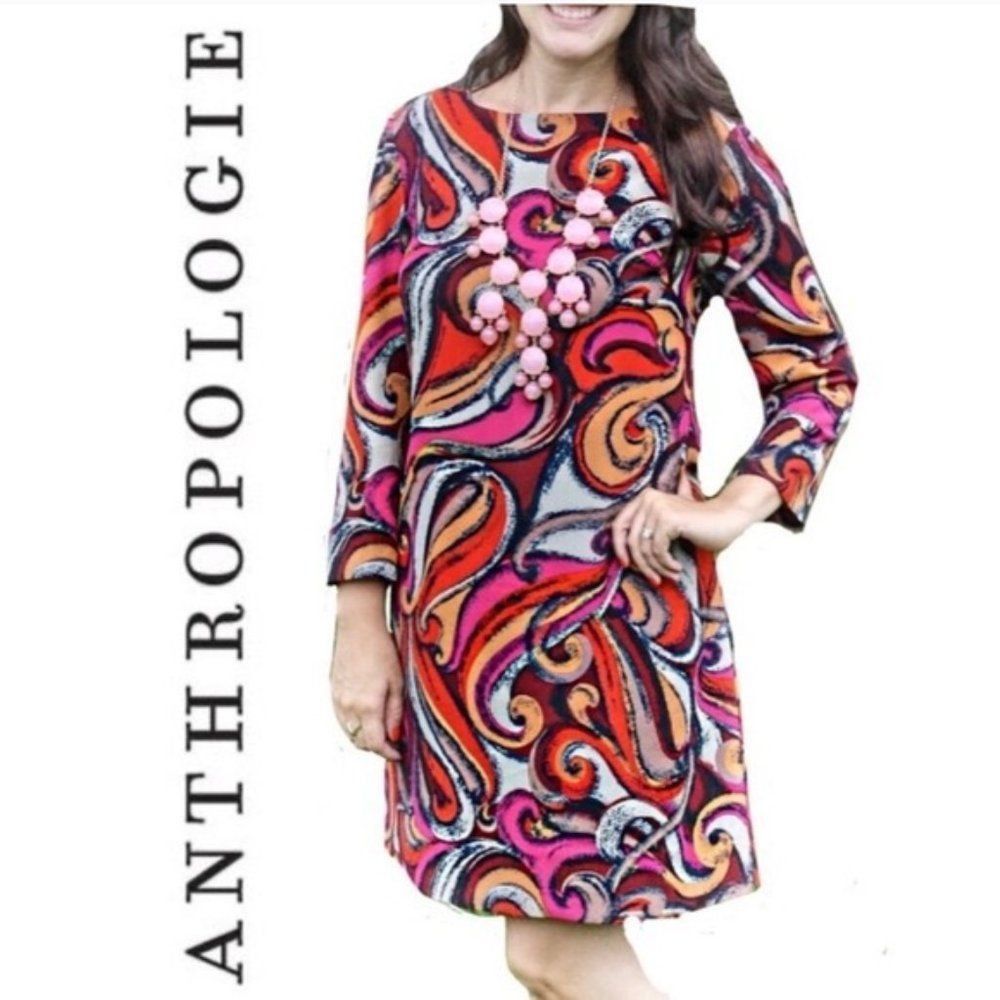 Anthropologie Anthropologie Maeve Flavia Dress Size XS Size XS / US 0-2 / IT 36-38 - 1 Thumbnail