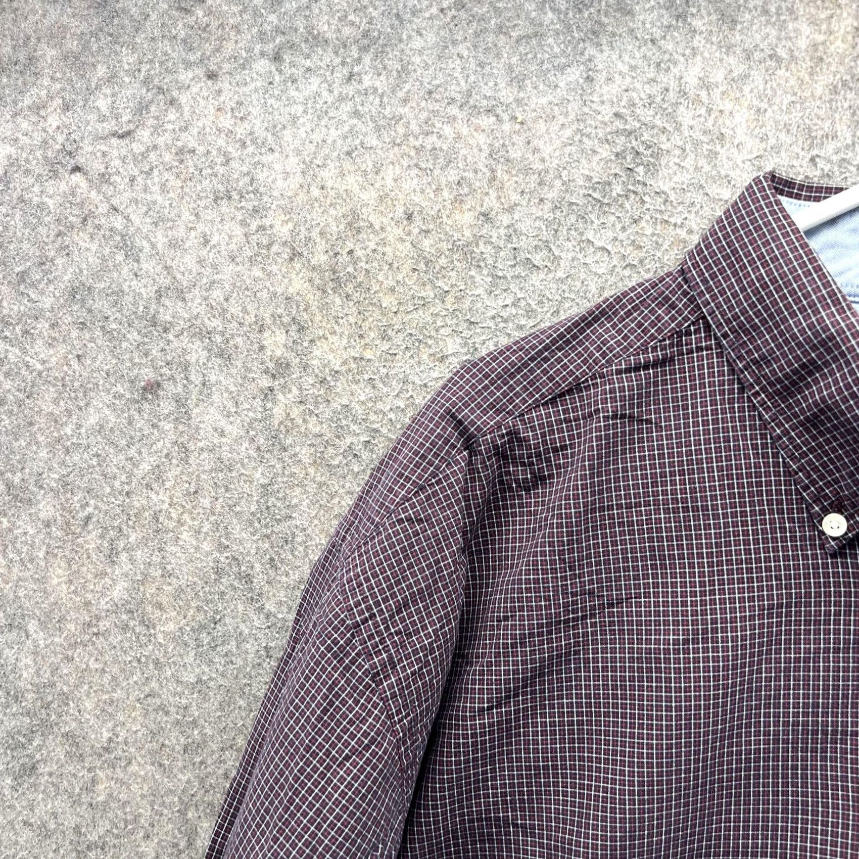 Tommy Hilfiger Tommy Hilfiger Shirt Mens XL Red Check Long Sleeve Button Front Casual Woven Size US XL / EU 56 / 4 - 7 Thumbnail