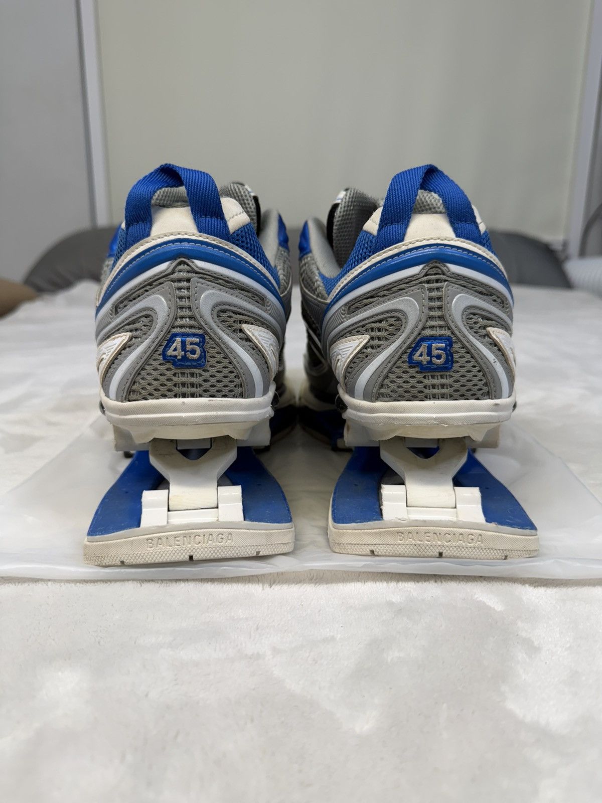 Balenciaga Balenciaga X-Pander ‘Blue Silver’ Size US 12 / EU 45 - 6 Thumbnail