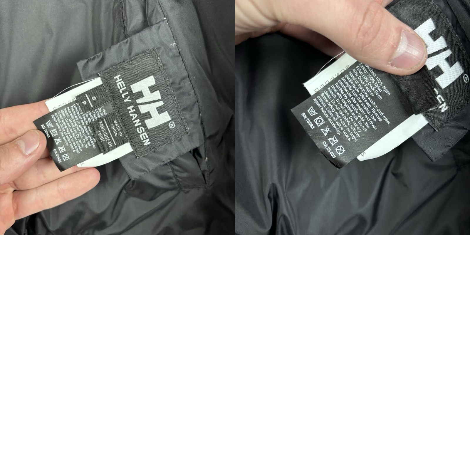 Helly Hansen Helly Hansen Men’s Reversible Down Puffer Jacket Black Size S Size US S / EU 44-46 / 1 - 8 Thumbnail