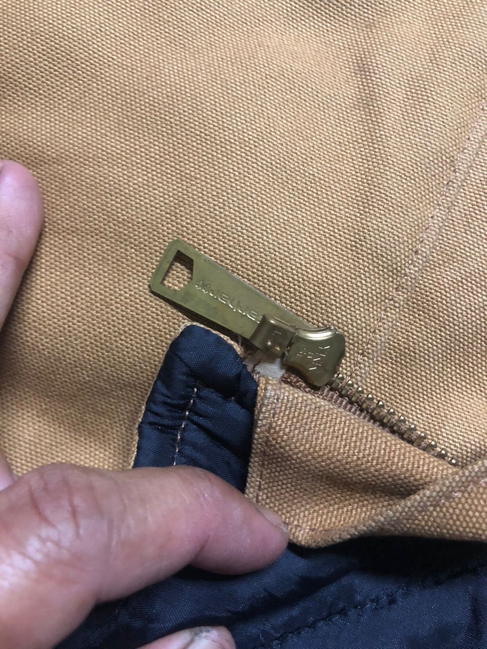 Carhartt Carhartt Brown The Frog Switch & Mfg.Co Vest Quilted lining Size US L / EU 52-54 / 3 - 12 Thumbnail