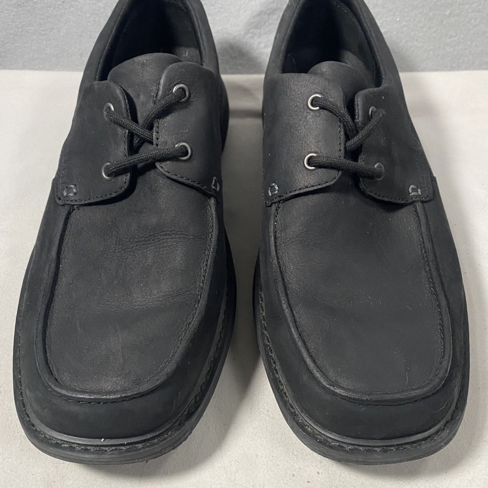 Merrell Merrell World Vue Oxford Black Leather Shoes Men's 9.5 Size US 9.5 / EU 42-43 - 3 Thumbnail