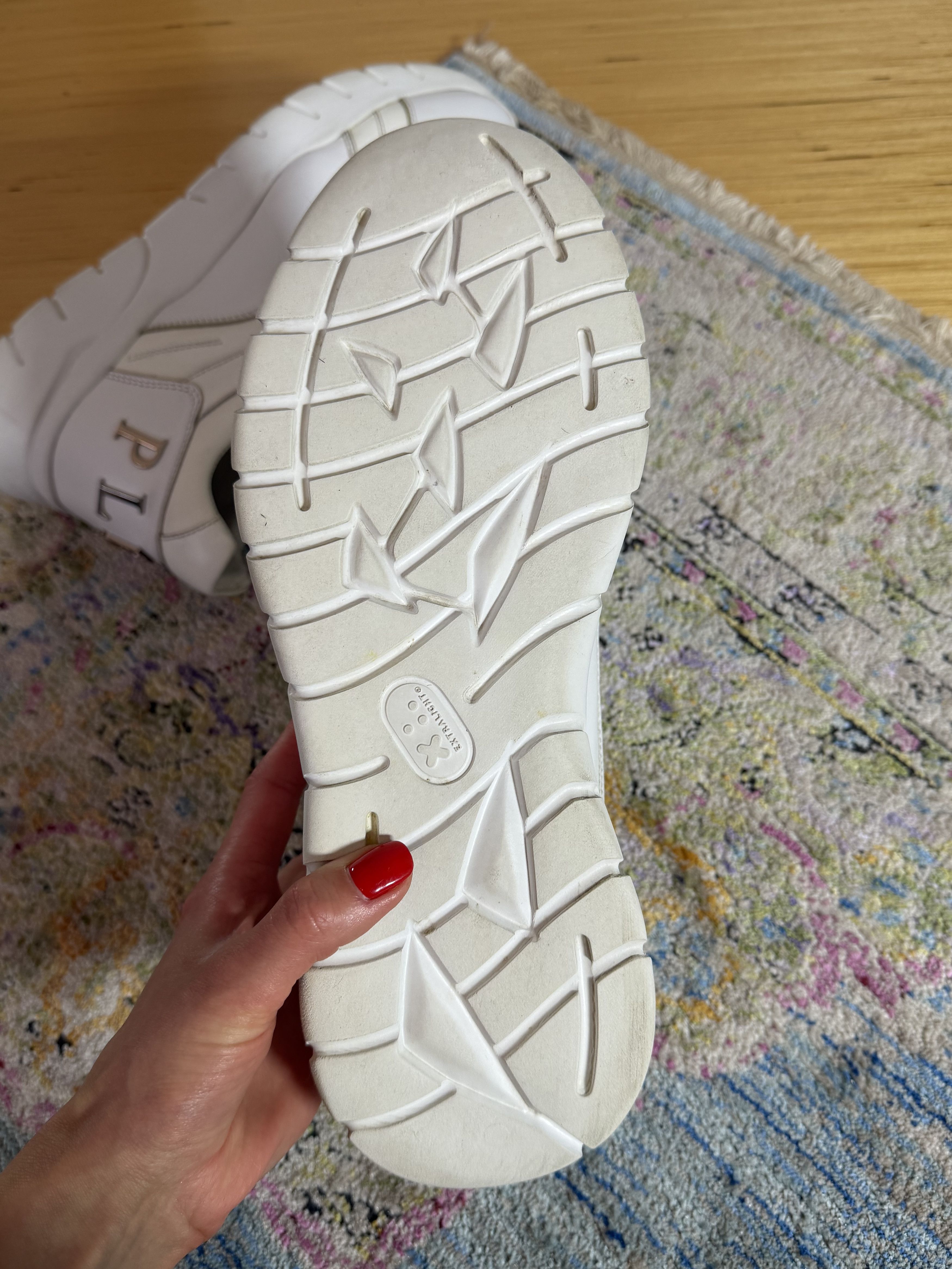 Philipp Plein Philipp Plein Runner White Logo Sneakers Size US 12 / EU 45 - 6 Thumbnail