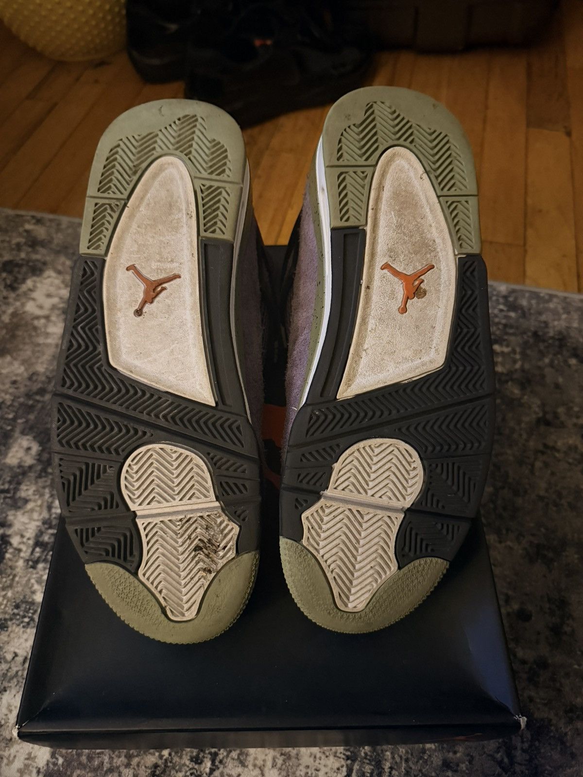 Nike Purple Canyon Jordan 4 Size US 10.5 / EU 43-44 - 5 Thumbnail