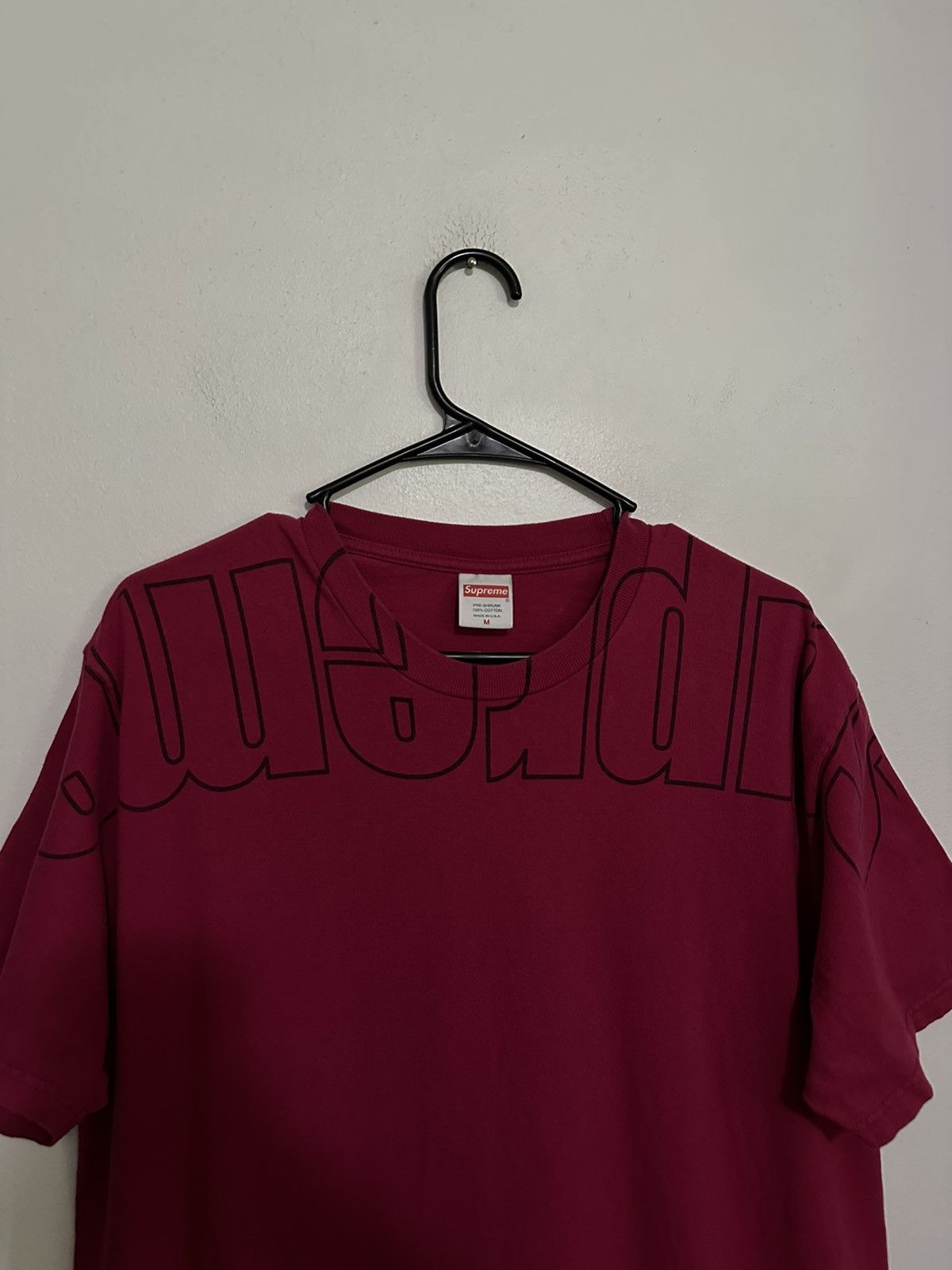 Supreme Supreme Upside Down Tee Size US M / EU 48-50 / 2 - 2 Thumbnail