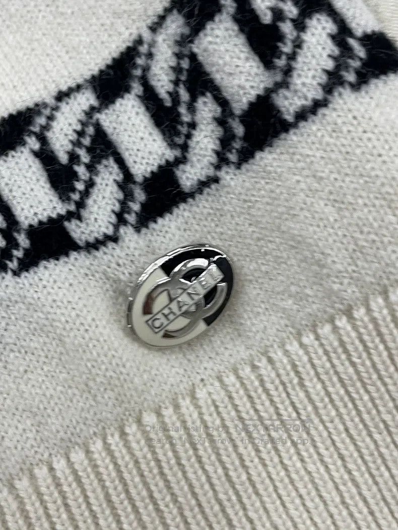 Chanel Chanel Chain striped vest Size XS / US 0-2 / IT 36-38 - 3 Thumbnail
