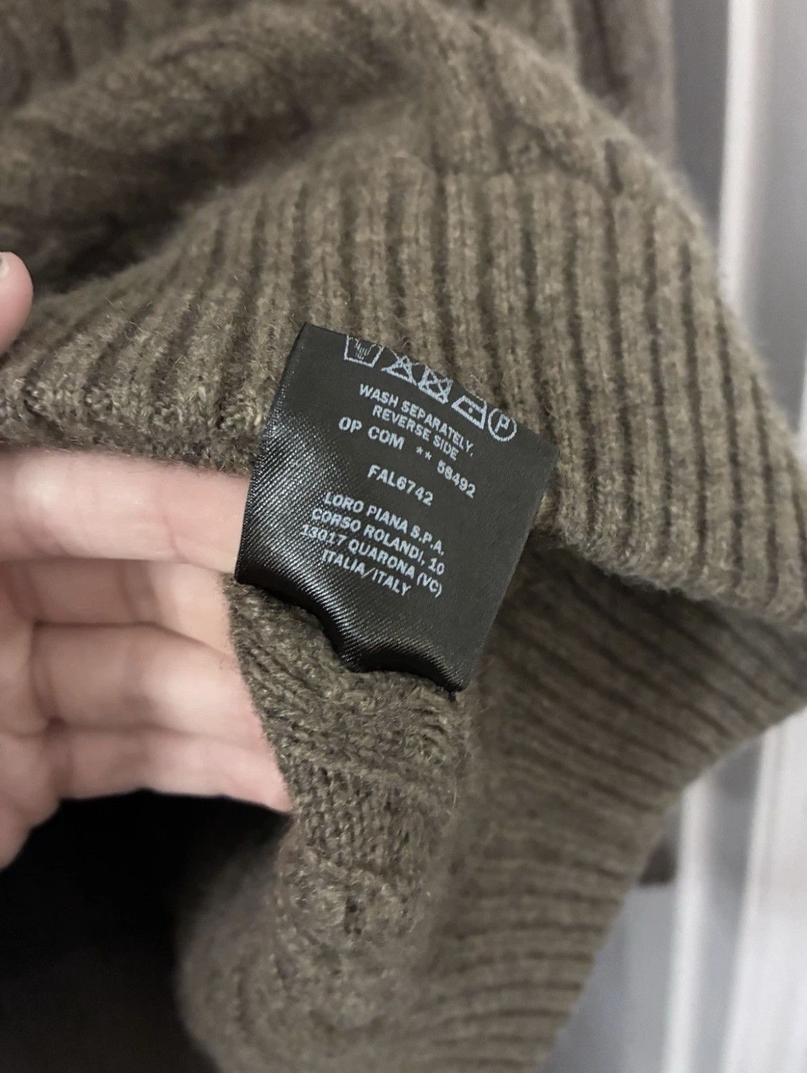 Loro Piana Loro piana baby cashmere quarter zip with pockets size 48/M Size US M / EU 48-50 / 2 - 7 Thumbnail