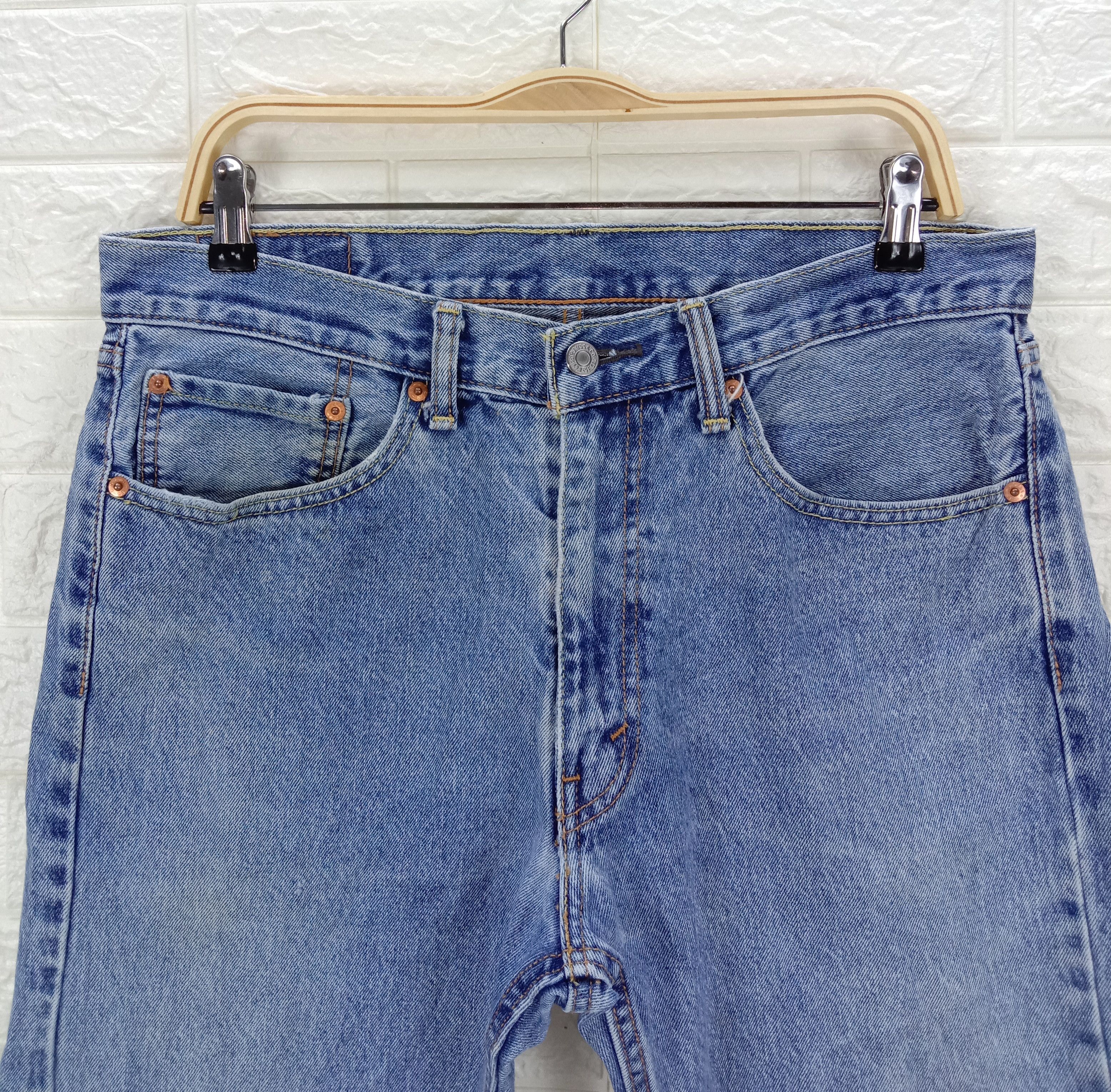 Levi's Vintage Levi's 505 Regular Fit Jeans Size US 34 / EU 50 - 2 Thumbnail