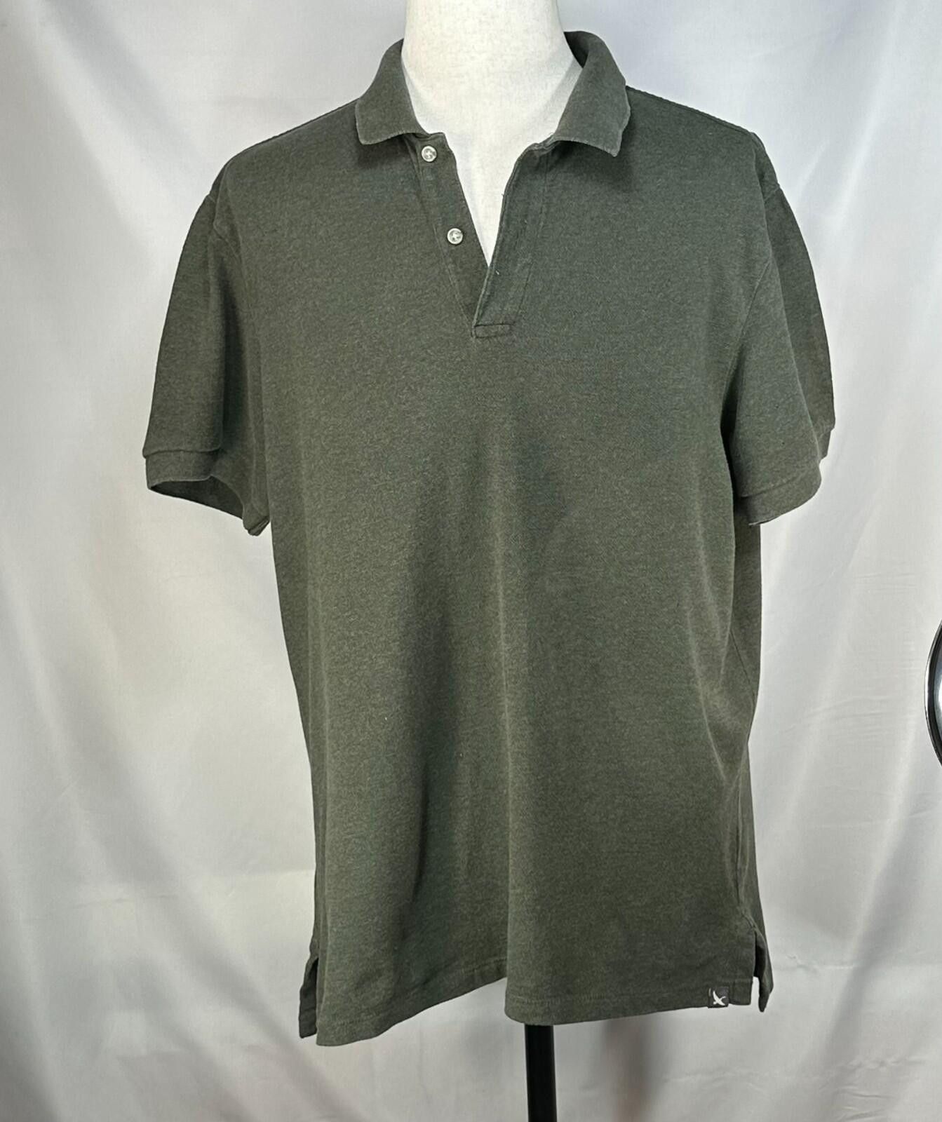 Eddie Bauer Eddie Bauer 1/4 Button 100% Cotton Polo Shirt Green Mens L Size US L / EU 52-54 / 3 - 1 Thumbnail