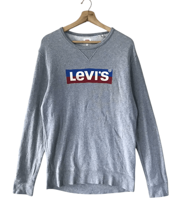 Levi's Vintage Levi’s Boxlogo Long Sweatshirts Size M / US 6-8 / IT 42-44 - 1 Thumbnail