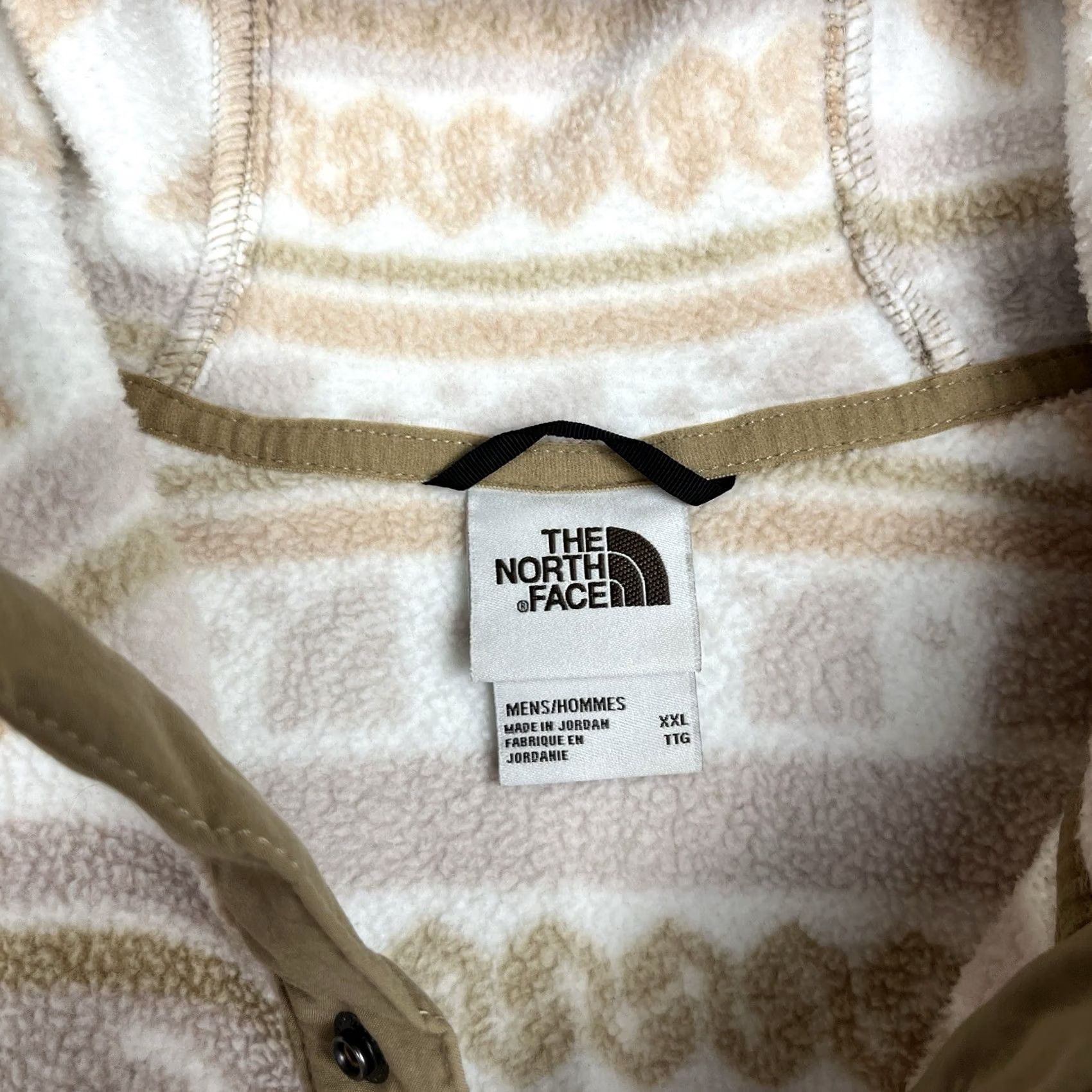 The North Face The North Face Pullover Mens 2XL Beige Men Hooded Aztec Campshire Size US XXL / EU 58 / 5 - 2 Thumbnail