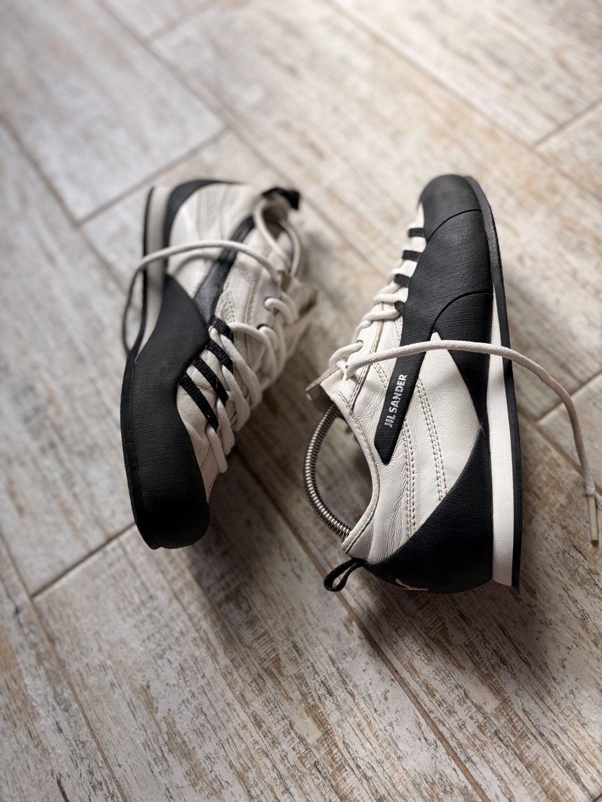 Jil Sander × Puma Archival Puma Jil Sander Leather Sneakers Rare Vintage Y2K Size US 6 / IT 36 - 3 Thumbnail