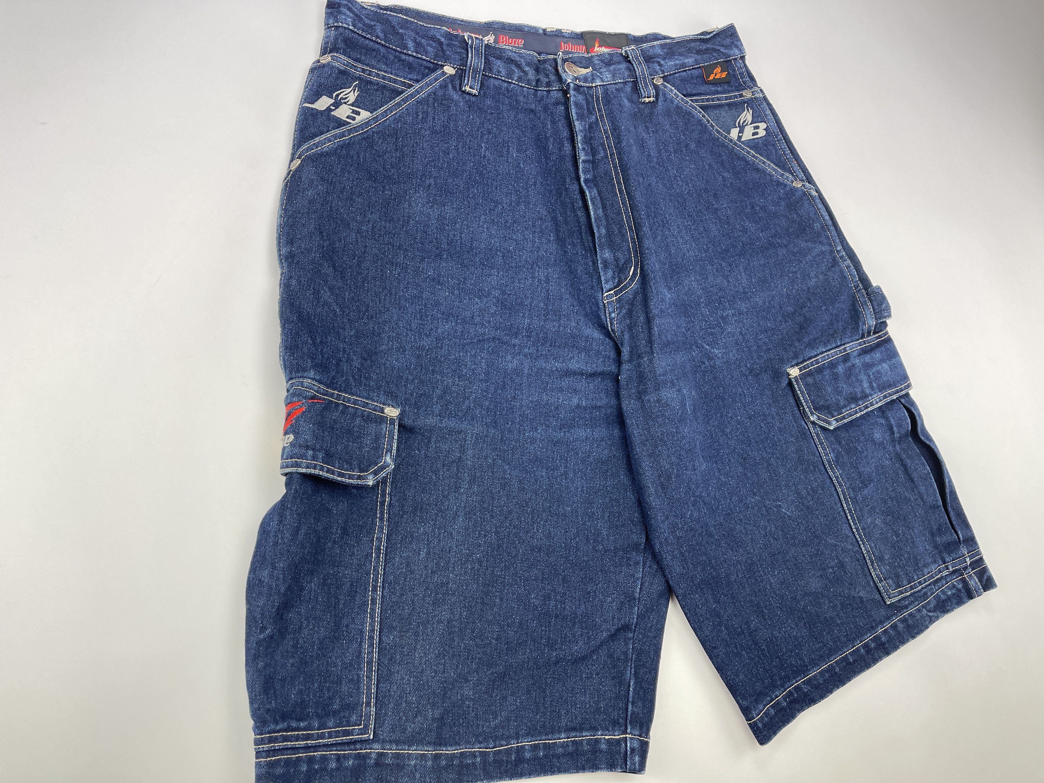 Wu-Tang Clan JOHNNY BLAZE jeans shorts, Wu Wear, Wu Tang Clan vintage, 36 Size US 36 / EU 52 - 8 Thumbnail