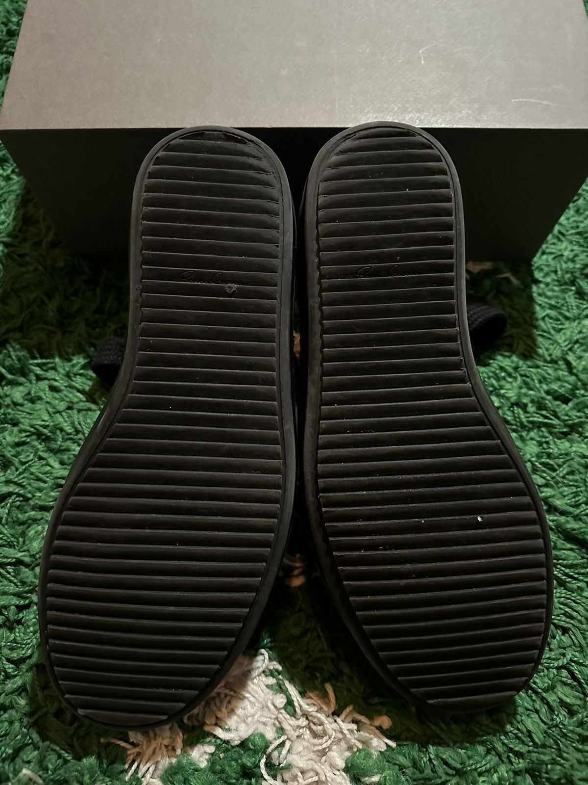Rick Owens Rick Owens Black Jumbo Lace Sneakers Size US 9 / EU 42 - 3 Thumbnail