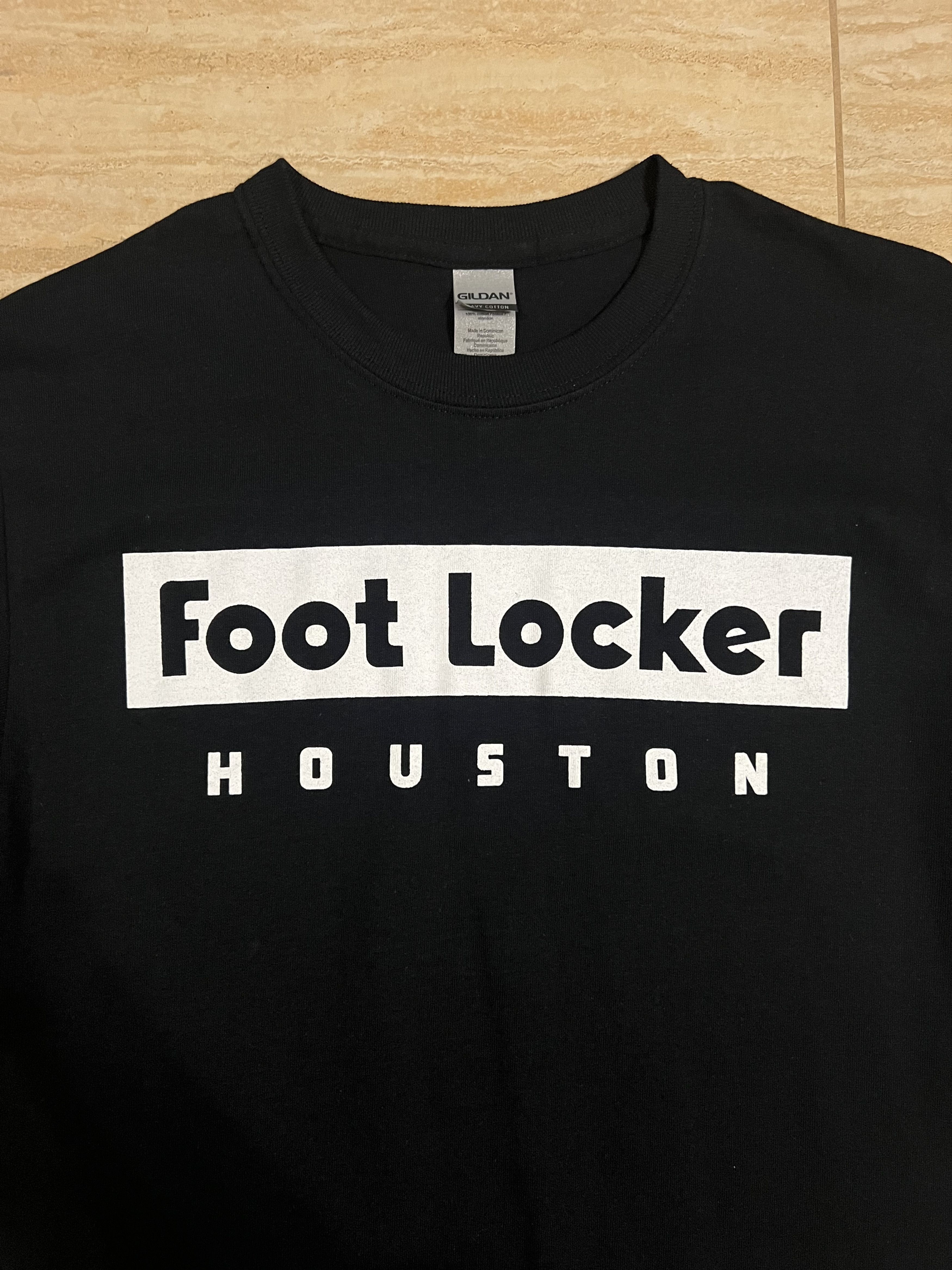 Foot Locker Foot Locker Houston T-Shirt Black Short Sleeve Graphic Tee Size US S / EU 44-46 / 1 - 2 Thumbnail