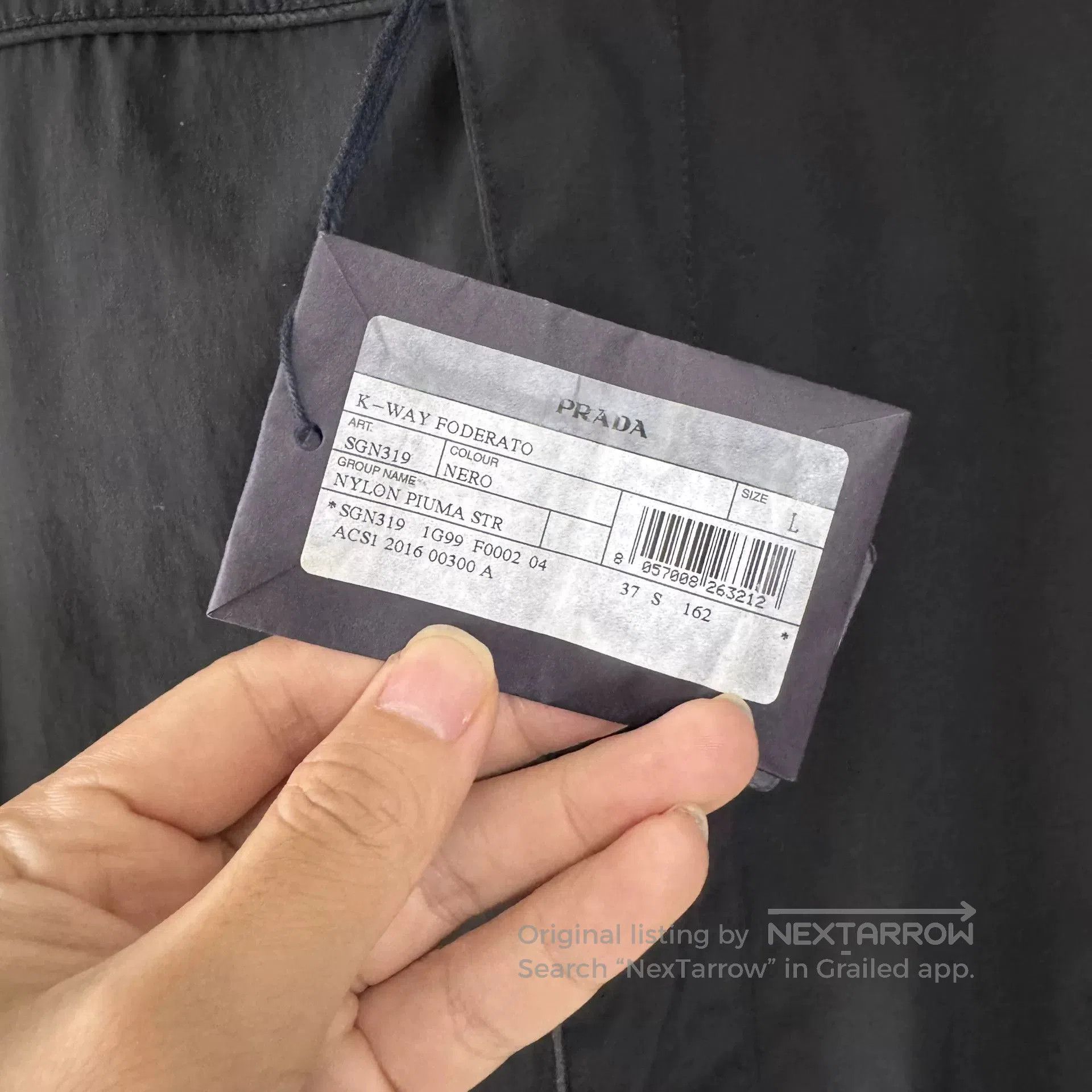 Prada Prada Black Hooded Jacket. Size US L / EU 52-54 / 3 - 8 Thumbnail