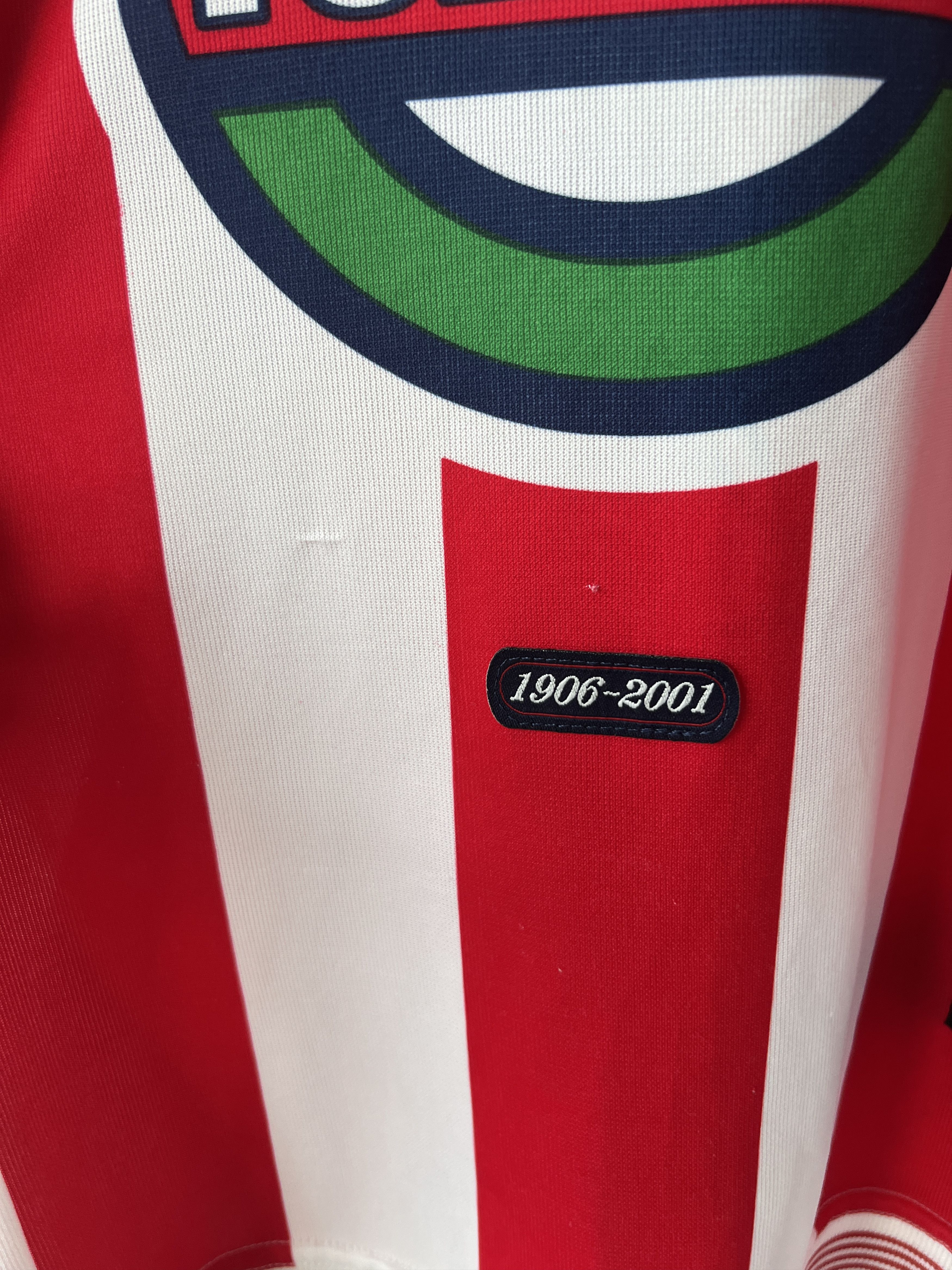 Atletica (L Fits XL) Chivas Guadalajara 2000-01 Home Kit Size US L / EU 52-54 / 3 - 5 Thumbnail