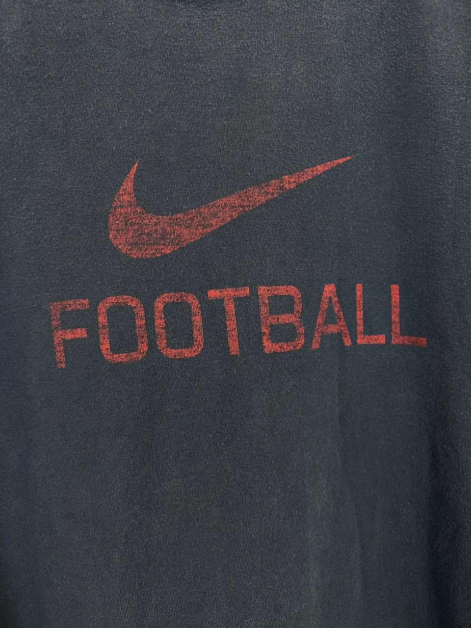 Nike × Vintage Nike Football swoosh big center logo tee Size US XL / EU 56 / 4 - 3 Thumbnail