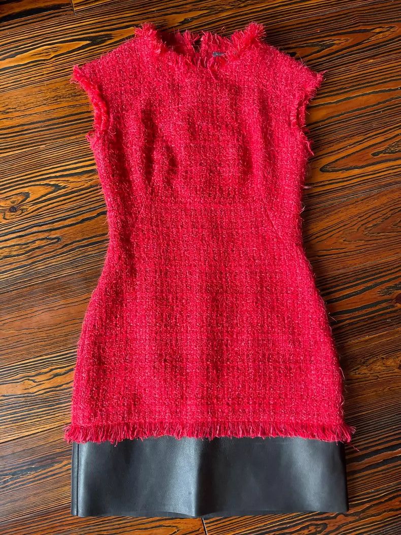 Alexander McQueen Alexander McQUEEN size 40 Sheepskin dress Nextarrow-2505 Size M / US 6-8 / IT 42-44 - 1 Thumbnail