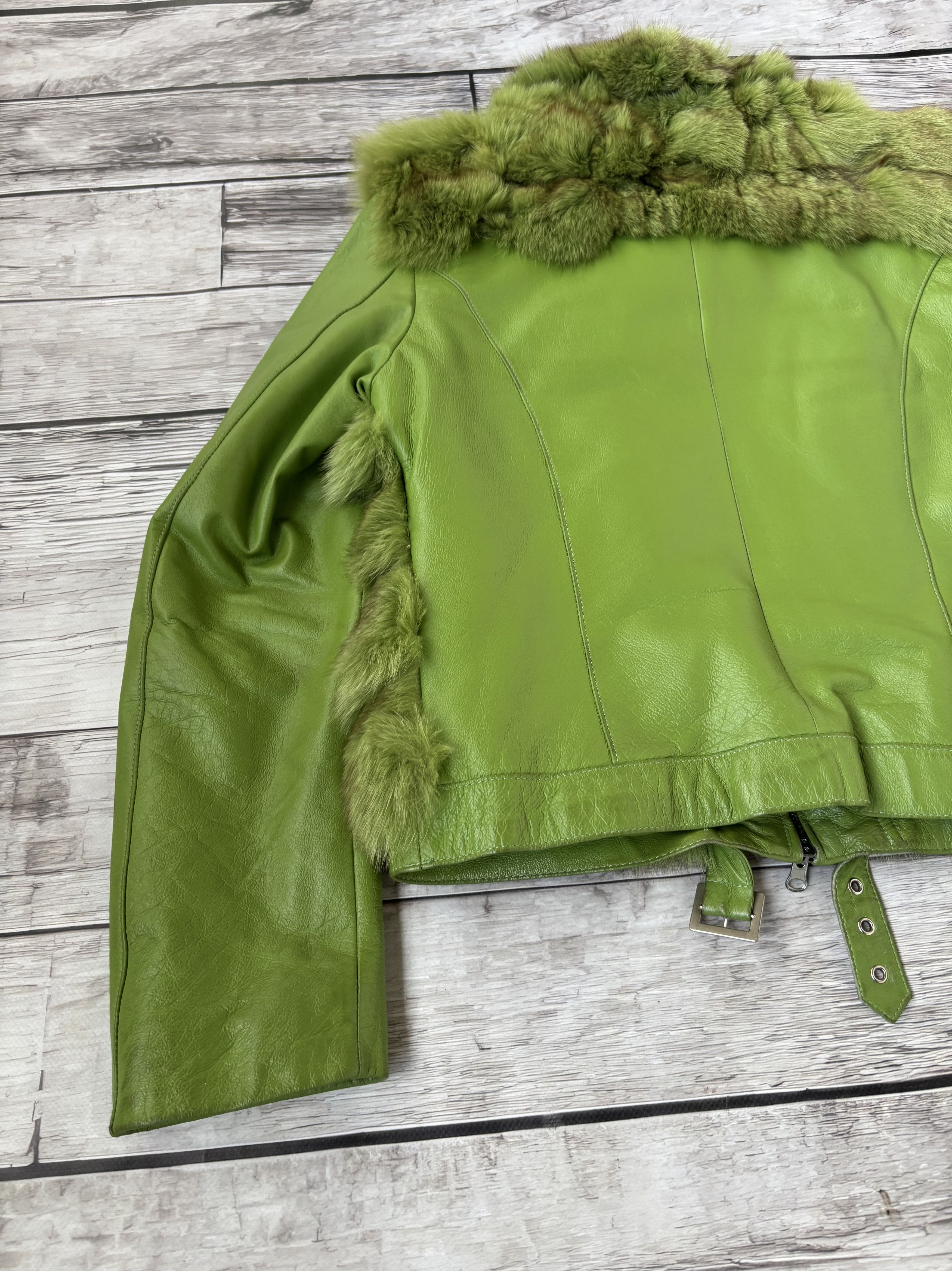 Hysteric Glamour Rick Owens Type VTG Yohji Yamamoto Style Fur Leather Jacket Size US S / EU 44-46 / 1 - 8 Thumbnail
