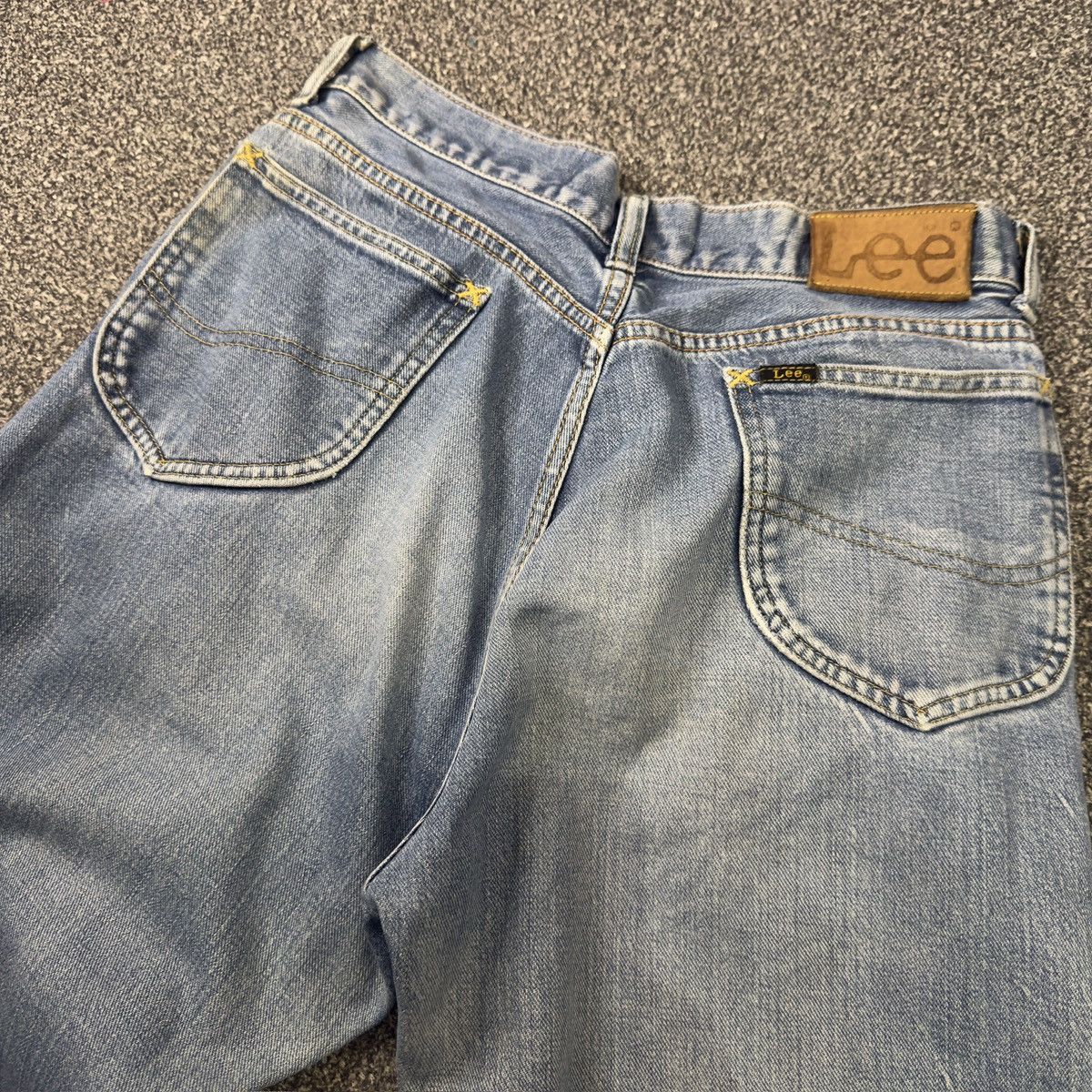 Lee × Number (N)ine Vintage Selvedge 70s Lee Rider Light Aging Wash Denim W32 Size US 32 / EU 48 - 6 Thumbnail