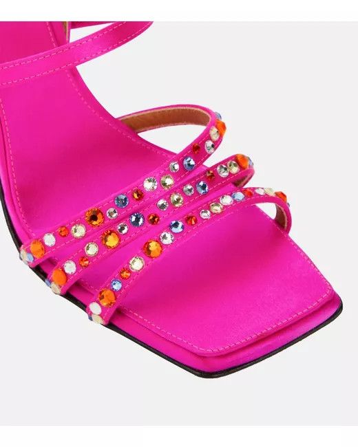Marni o1w1db10824 Sandal in Pink Size US 12 / IT 42 - 4 Thumbnail