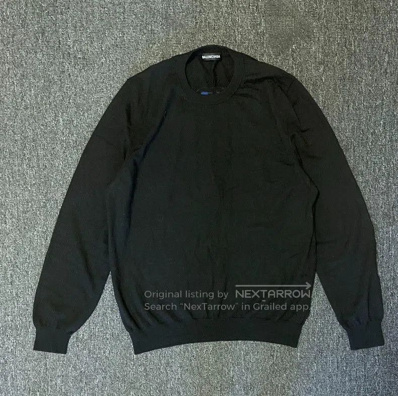 Balenciaga Balenciaga Black Wool Sweater. Size US L / EU 52-54 / 3 - 2 Thumbnail