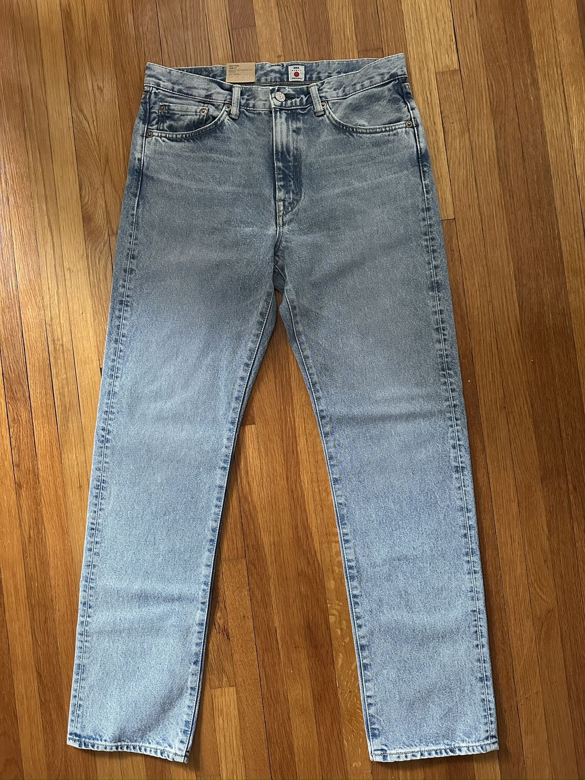 Edwin NWT Edwin Regular Straight Men’s 30x32 Light Wash Denim Size US 30 / EU 46 - 1 Thumbnail