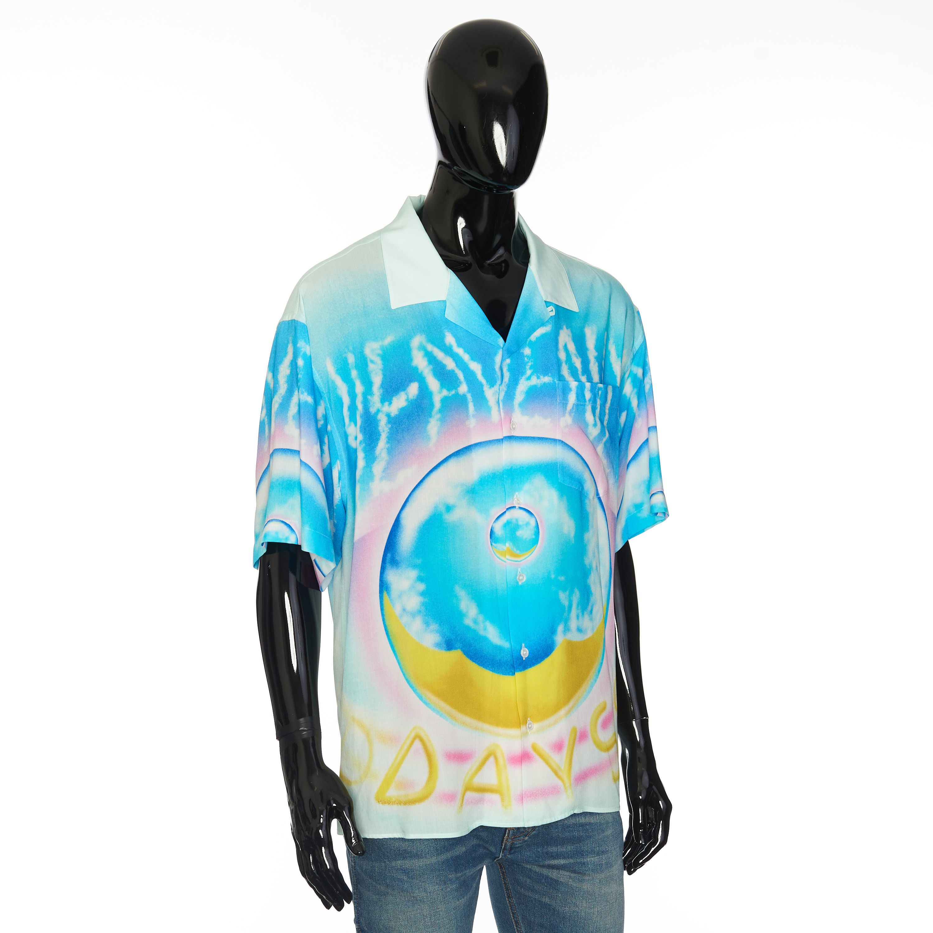 Celine x Marcelo Lavin Collaboration Heavenly Days Print Size 38 Size US S / EU 44-46 / 1 - 8 Thumbnail