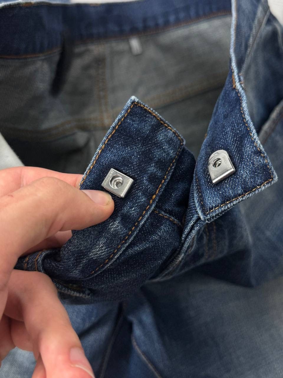 Dior Dior Hedi Slimane Blue Faded Denim Jeans Size US 30 / EU 46 - 16 Thumbnail