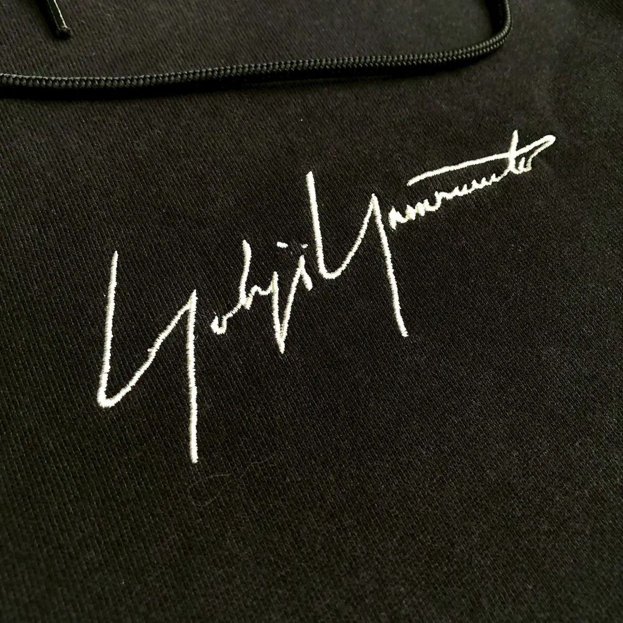 New Era x Yohji Yamamoto Embroidered Logo Hoodie