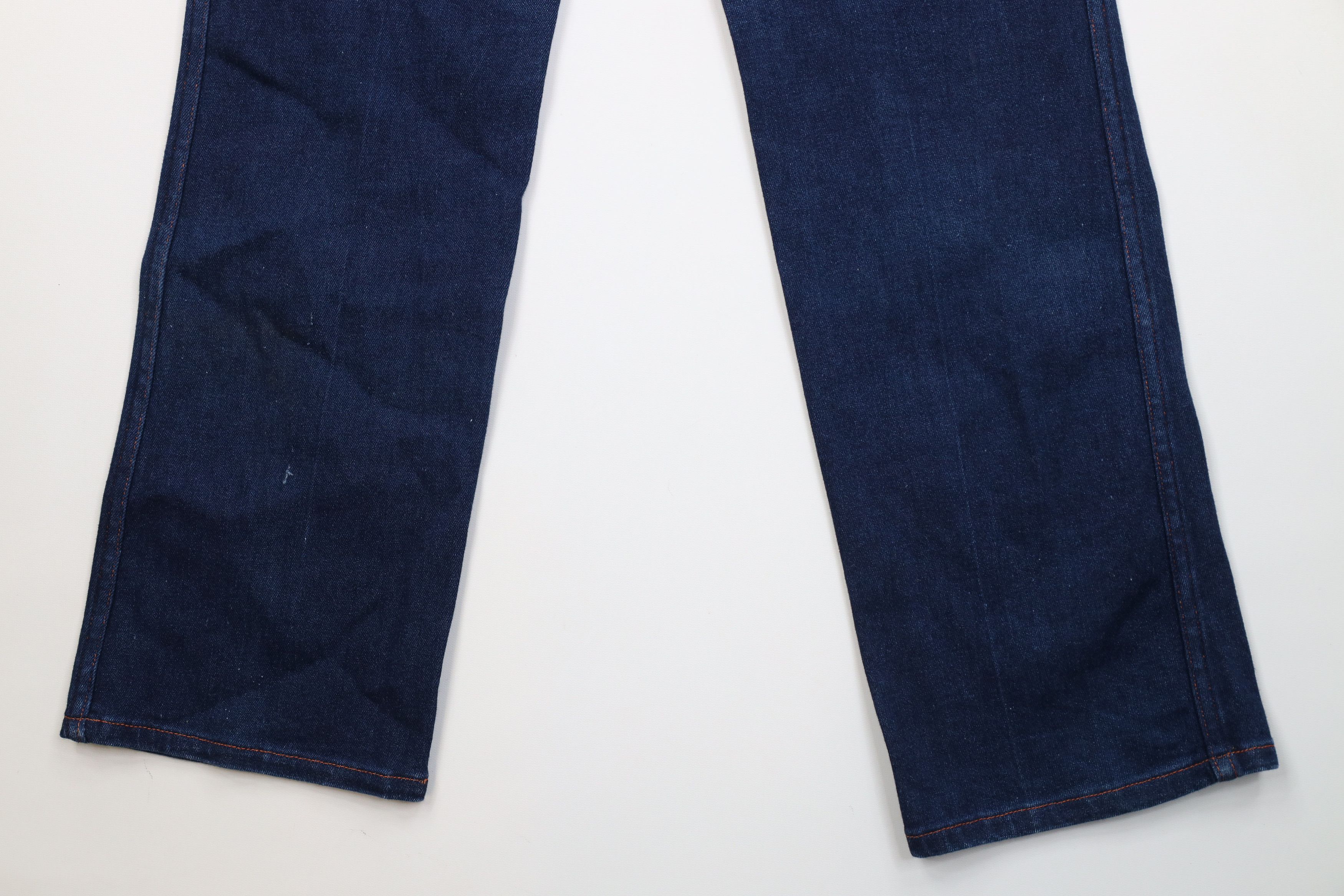 Vintage Vintage 70s Streetwear Flared Wide Leg Denim Jeans Blue USA Size 34" / US 12 / IT 48 - 12 Thumbnail