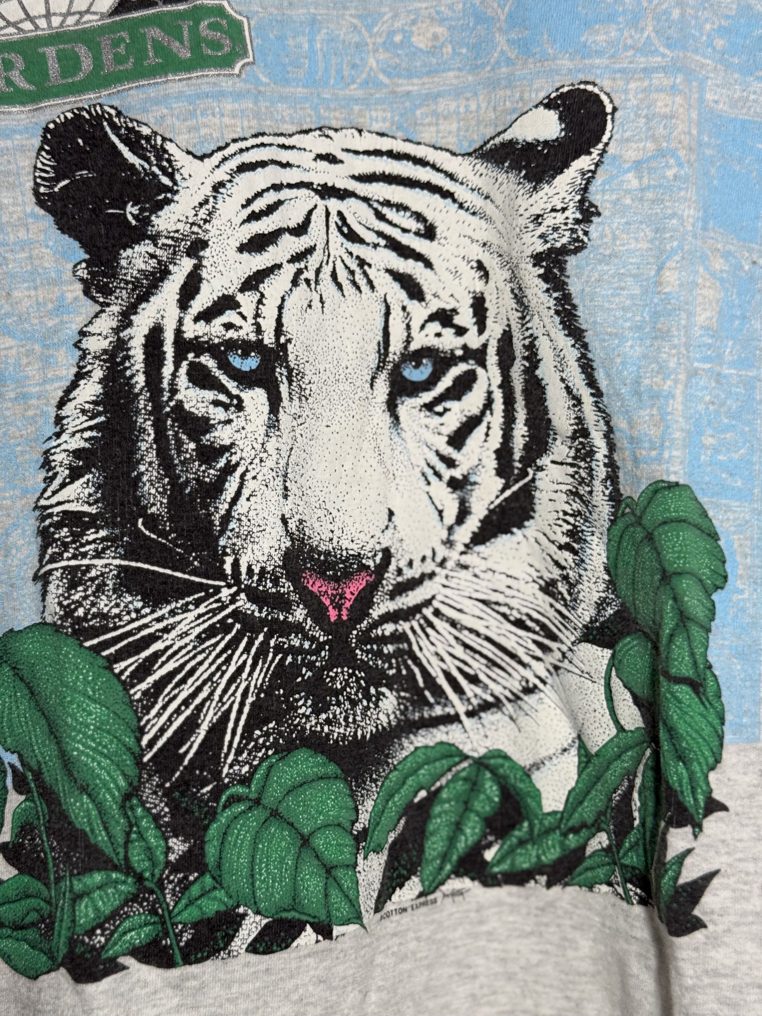 Vintage Vintage Busch Gardens Tiger Tee (1994) Size US XL / EU 56 / 4 - 1 Thumbnail