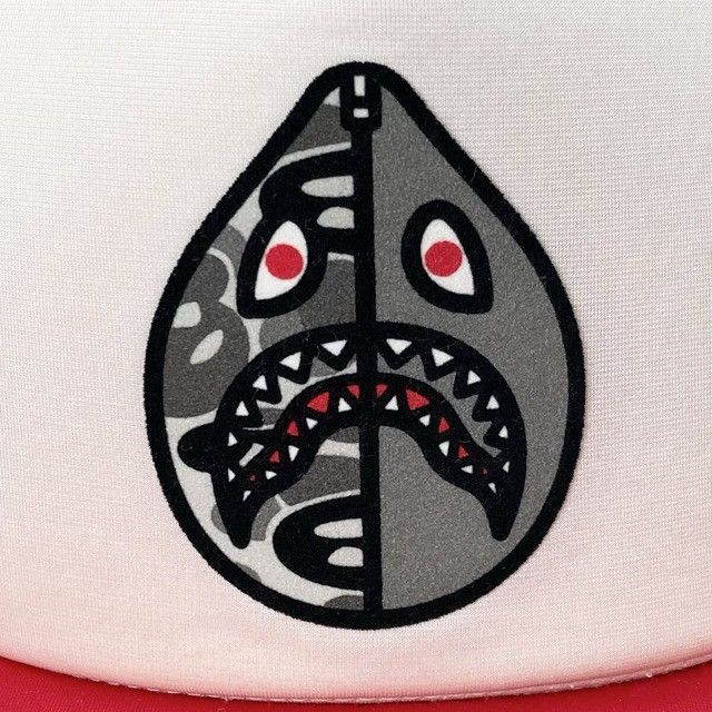 Bape BAPE Shark Teriyaki Alien trucker hat cap a bathing ape NIGO Size ONE SIZE - 2 Thumbnail