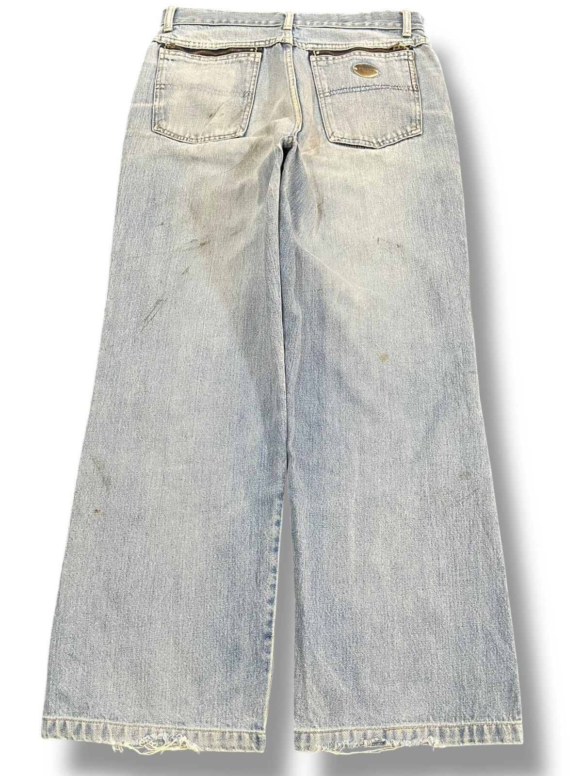 Beauty Beast × Big John × If Six Was Nine Vintage Big John Baggy Faded Denim Size US 32 / EU 48 - 6 Thumbnail