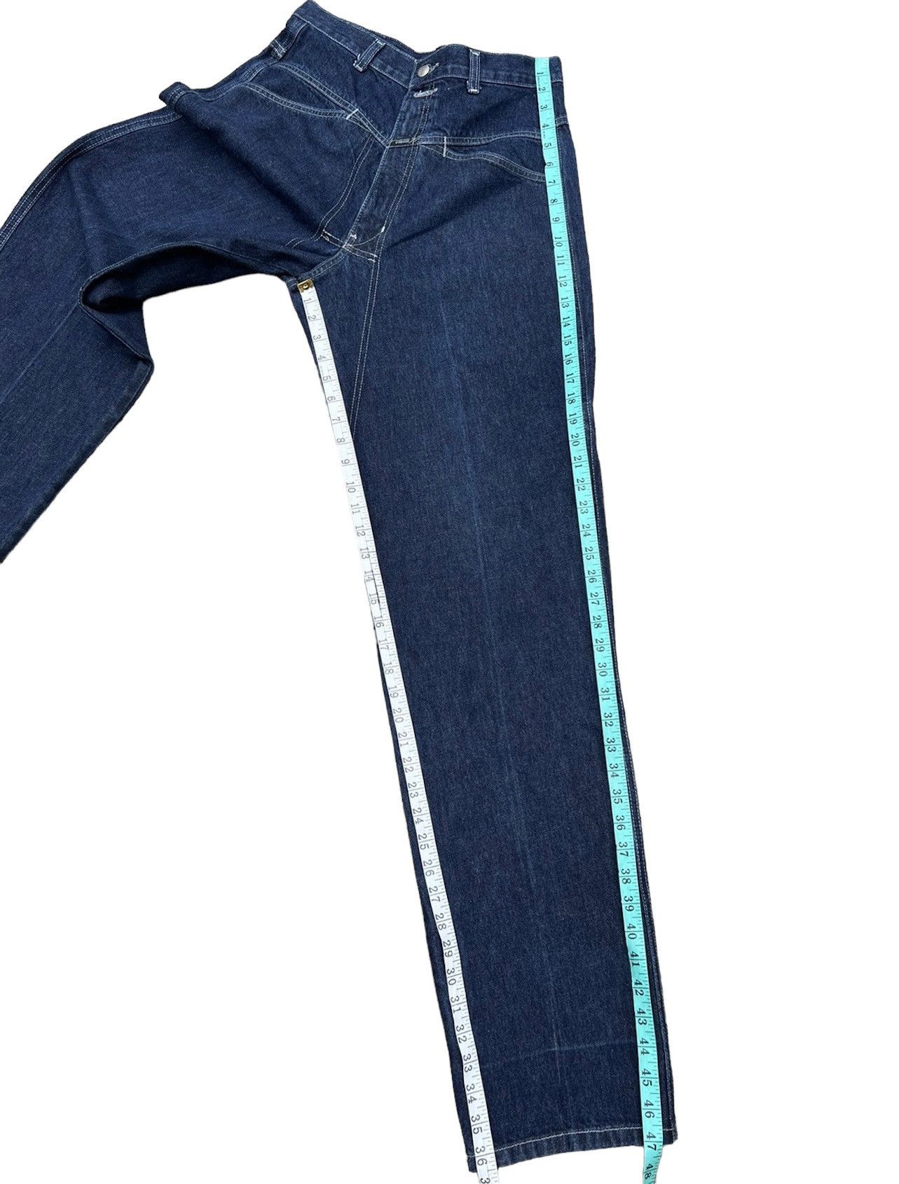 Marithe + Francois Girbaud Vintage 90s MFG Baggy Denim Work Jeans Size US 29 - 5 Thumbnail