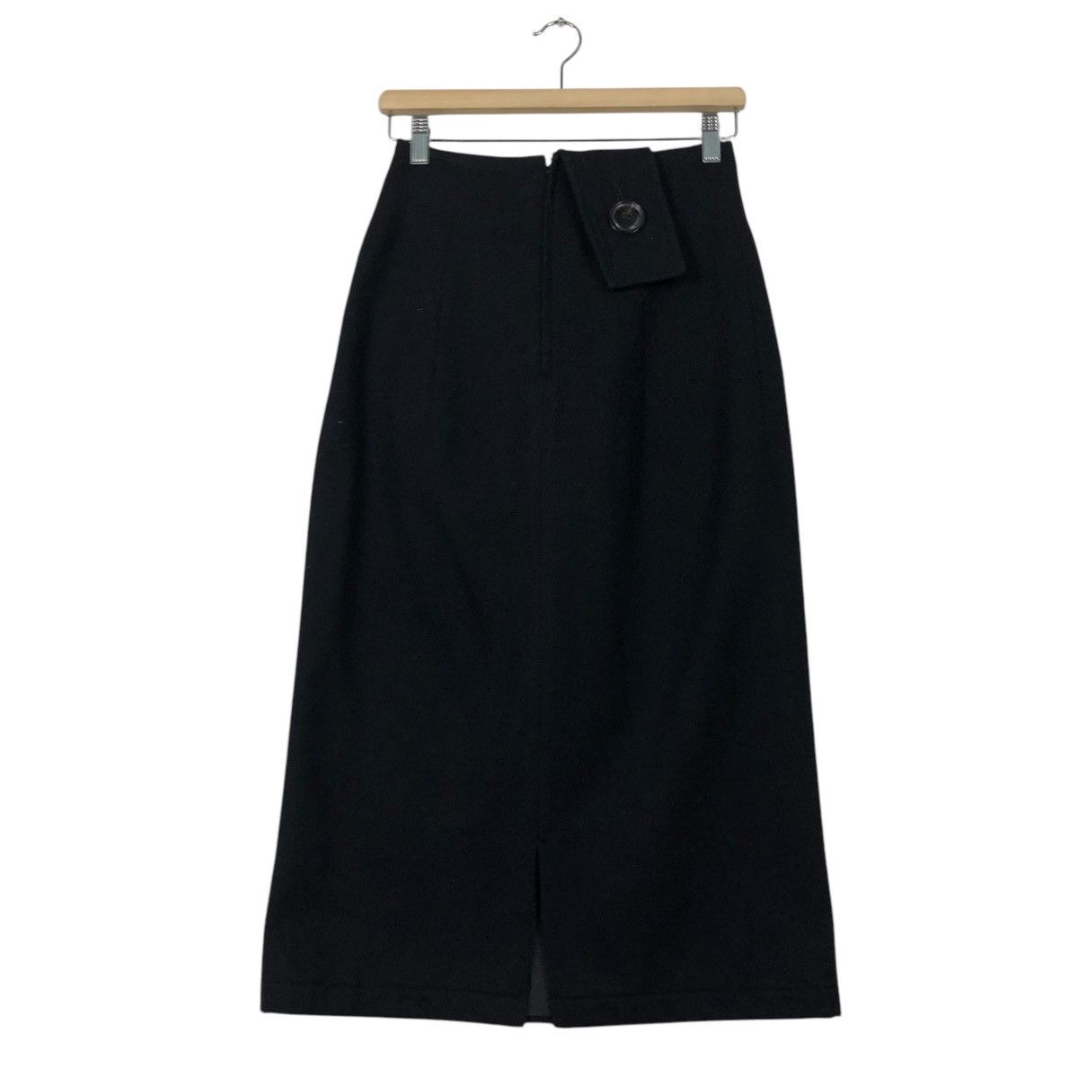 Yohji Yamamoto 🔥VINTAGE WOOL SKIRT Y’S YOHJI YAMAMOTO BELT Size 26" / US 2 / IT 38 - 3 Thumbnail