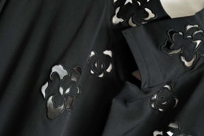 Yohji Yamamoto Yohji Yamamoto96SS Flower and Junior Rose Cutout Jacket 250 Size US M / EU 48-50 / 2 - 4 Thumbnail