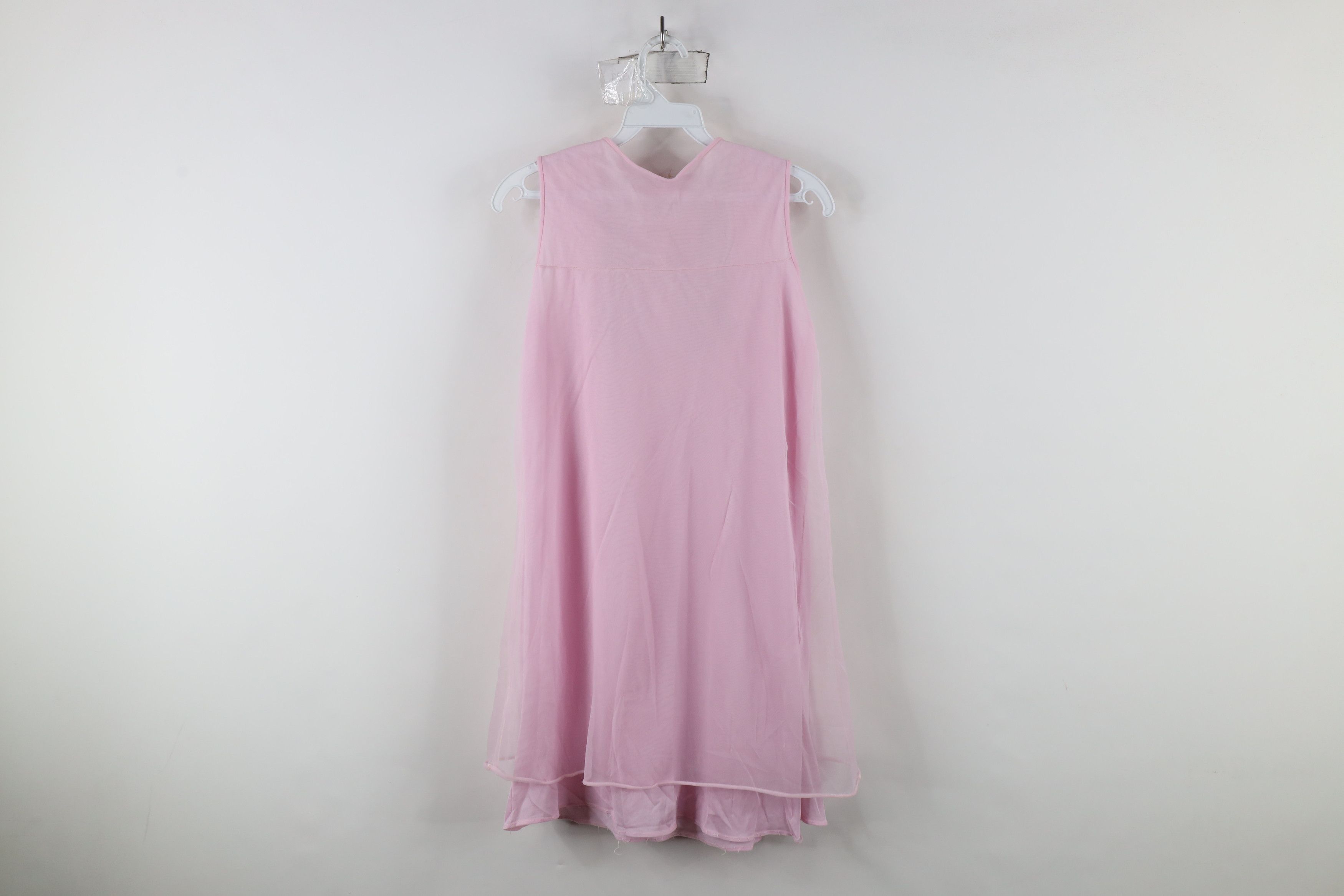 Vintage Vintage 60s 70s Fairy Princess Sleeveless Night Shirt Size M / US 6-8 / IT 42-44 - 12 Thumbnail