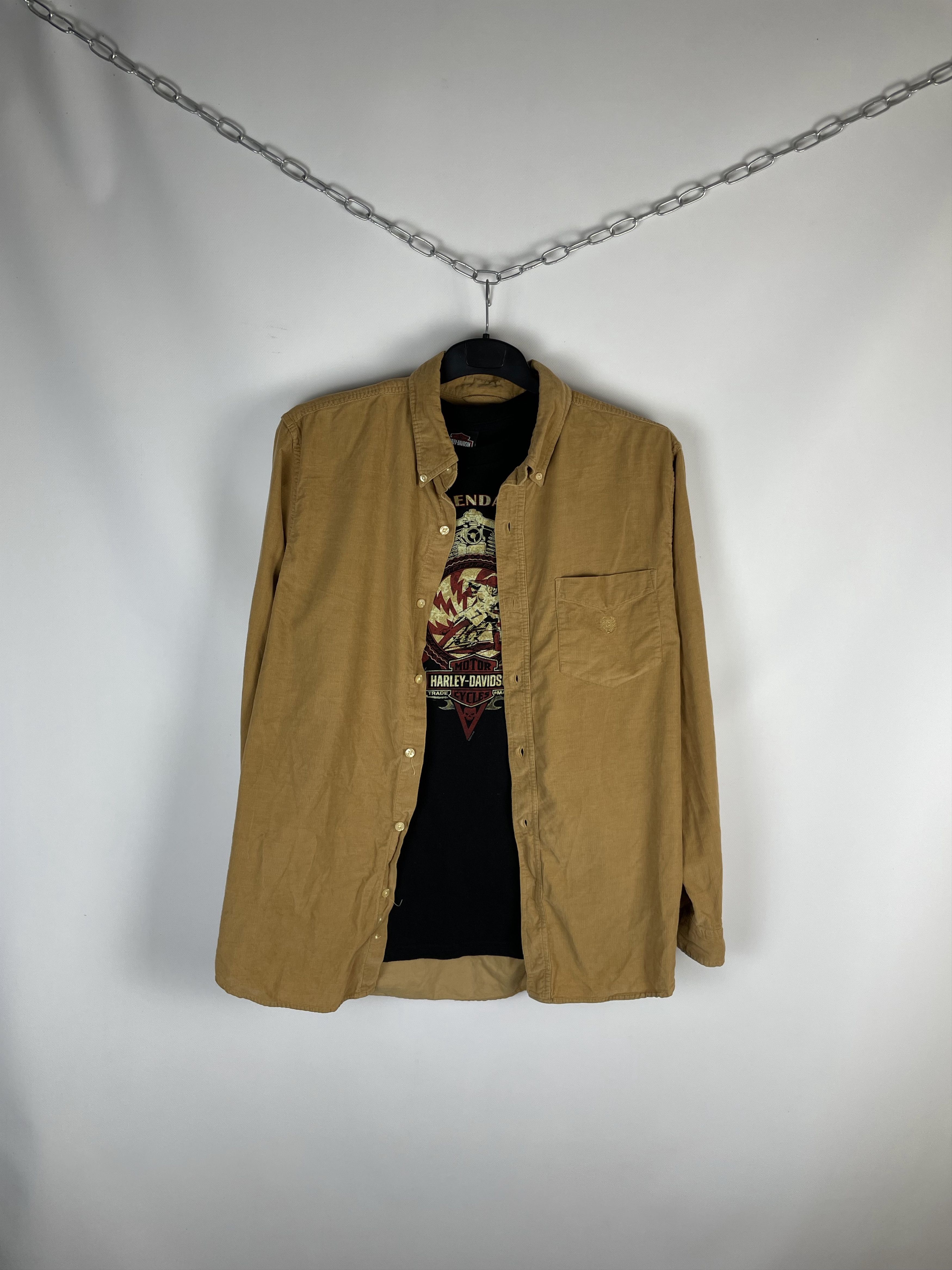 Chaps Vintage Chaps Corduroy Shirt Button Up Size US L / EU 52-54 / 3 - 1 Thumbnail