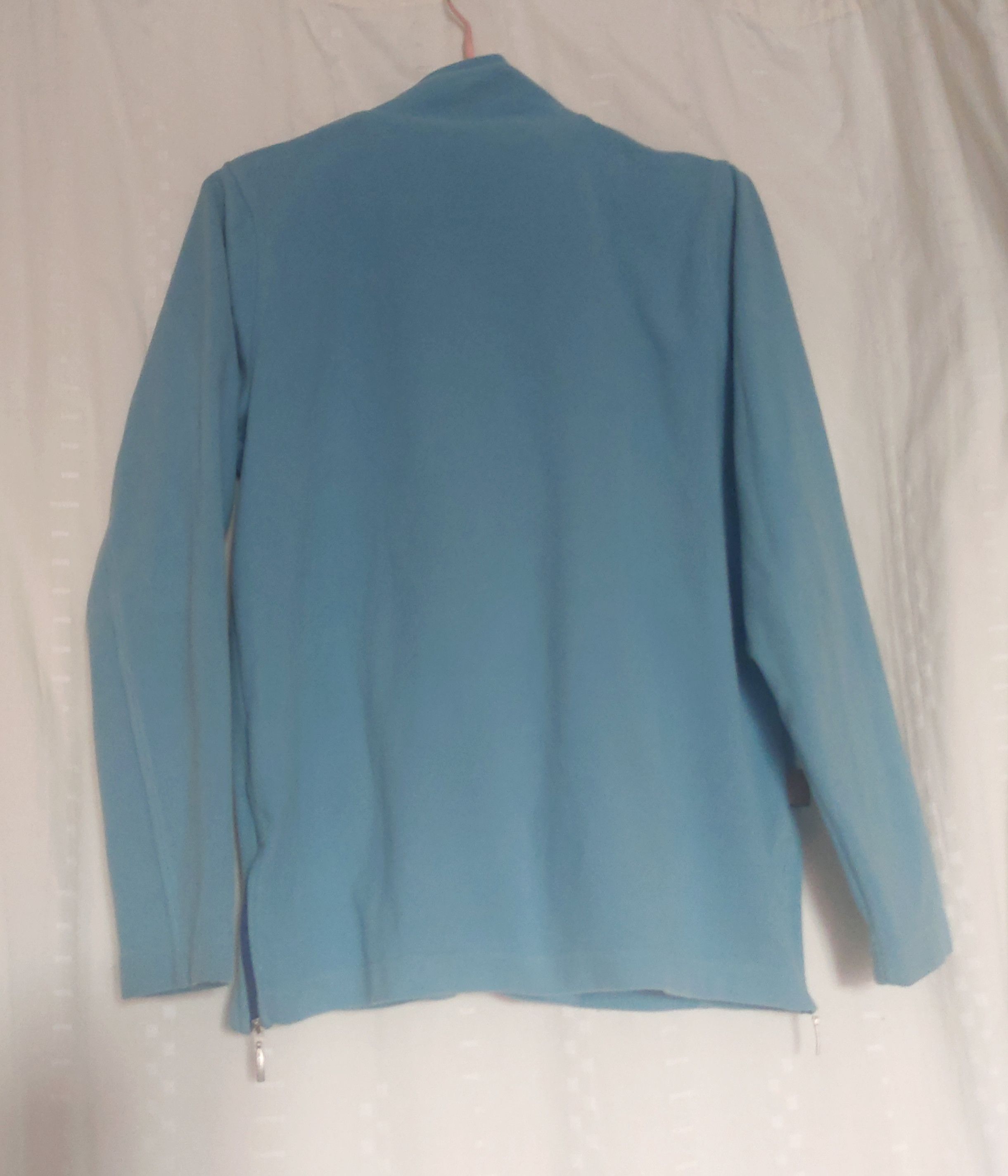 Barbour Barbour Baby Blue Zip-up Fleece Jacket with Pockets Preppy Size M / US 6-8 / IT 42-44 - 4 Thumbnail