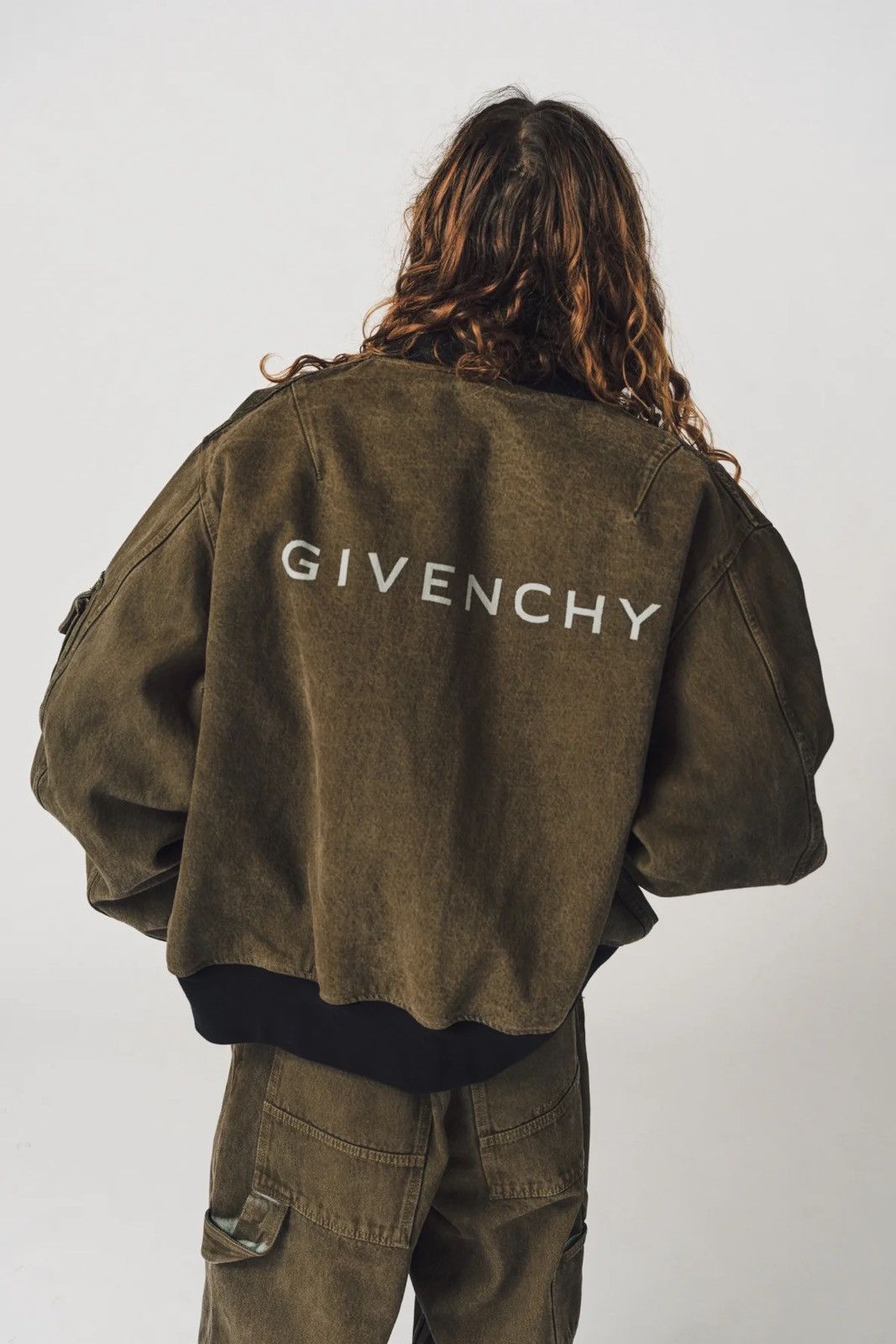 Givenchy $3.8k Givenchy Reversible Denim Bomber Jacket Size US L / EU 52-54 / 3 - 1 Thumbnail