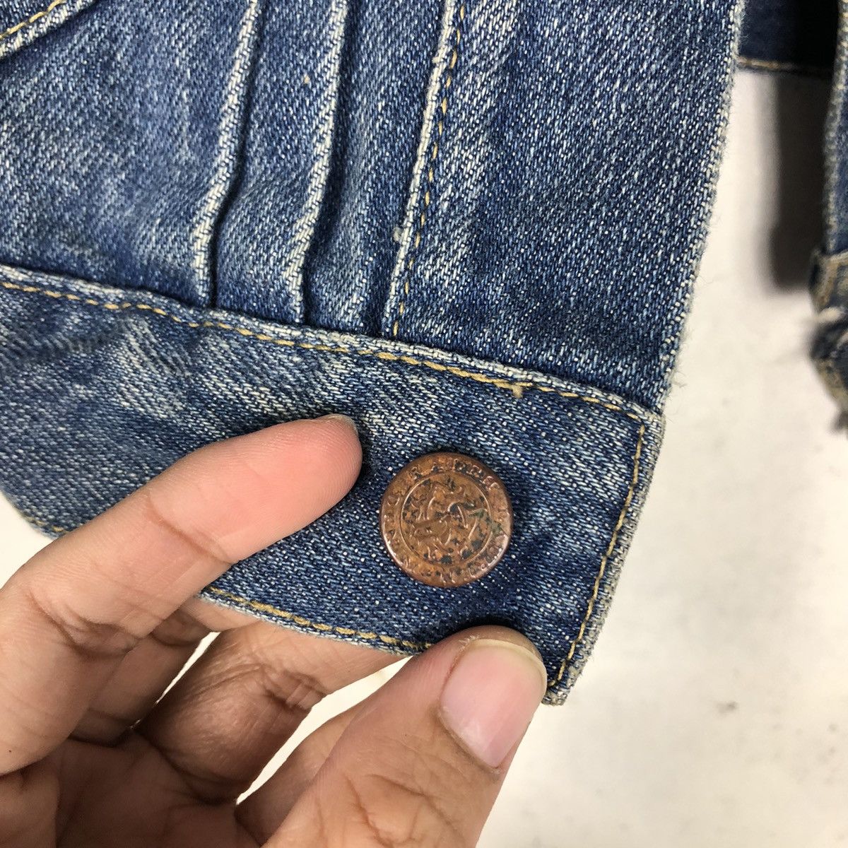 Ralph Lauren 📌For Kids 📌 Vintage Denim Jacket Ralph Lauren Size US XXS / EU 40 - 17 Thumbnail